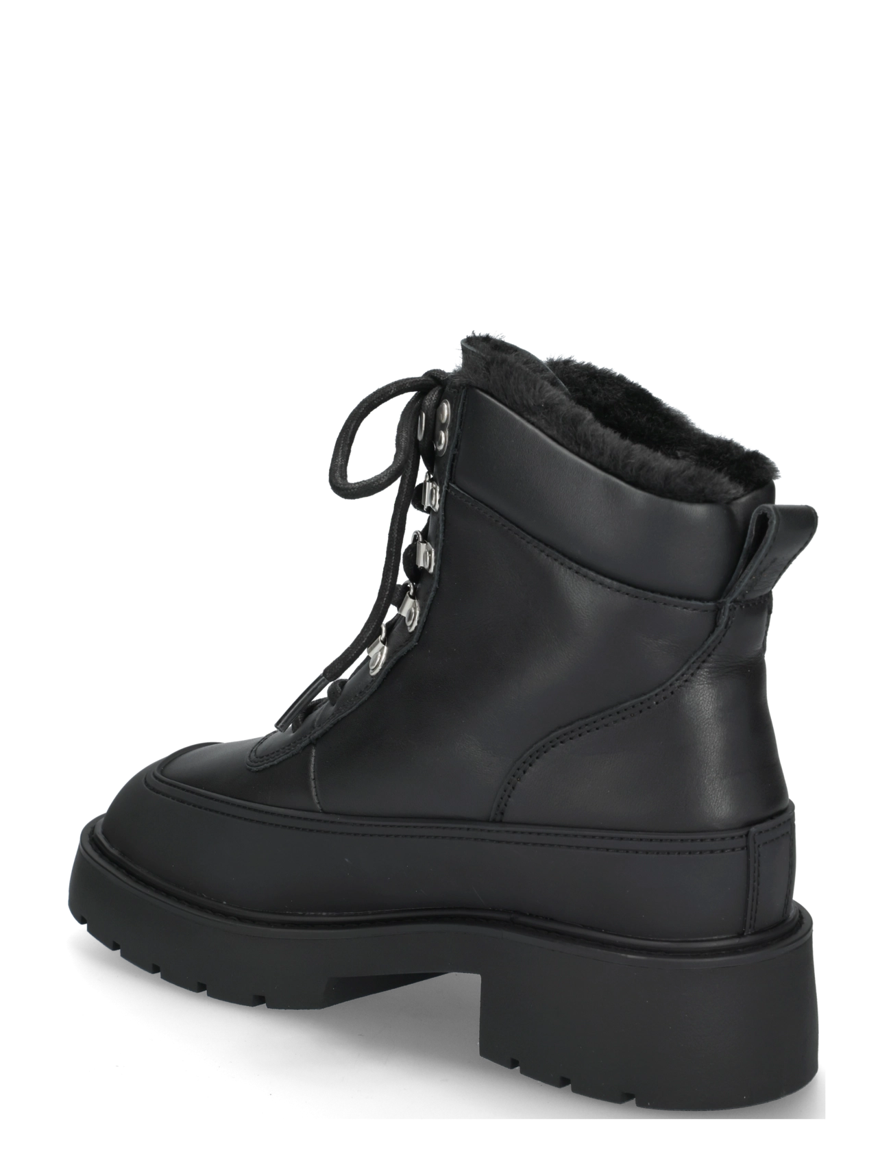 Calvin Klein - CHUNKY HIKING LUP BOOT LTH WL EM - triple black - 1
