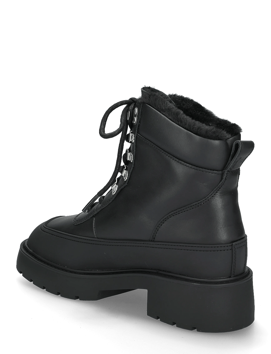 Calvin Klein - CHUNKY HIKING LUP BOOT LTH WL EM - laced boots - triple black - 1