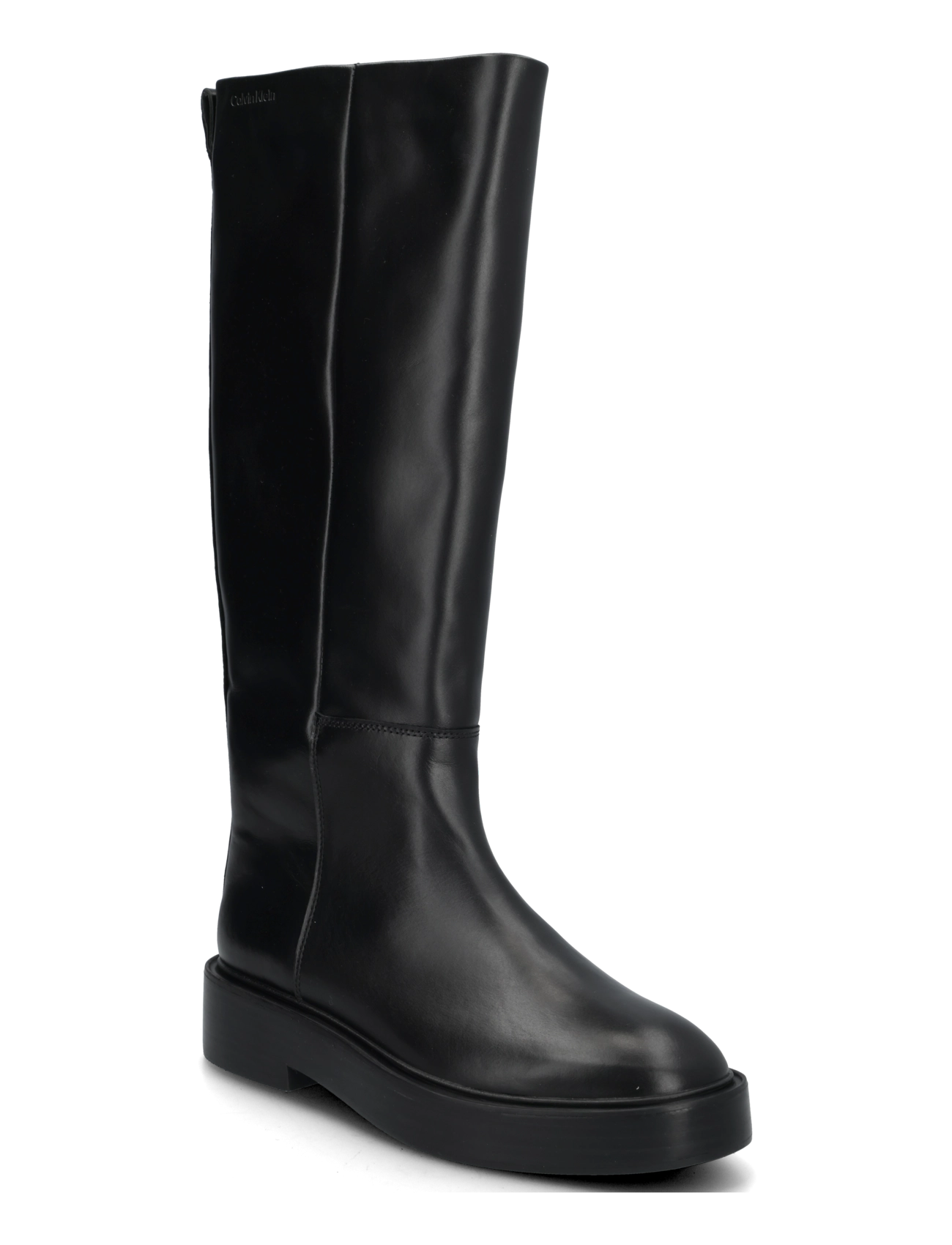 Calvin Klein CONC WELT HIGH BOOT LTH - Avalynė - TRIPLE BLACK / black