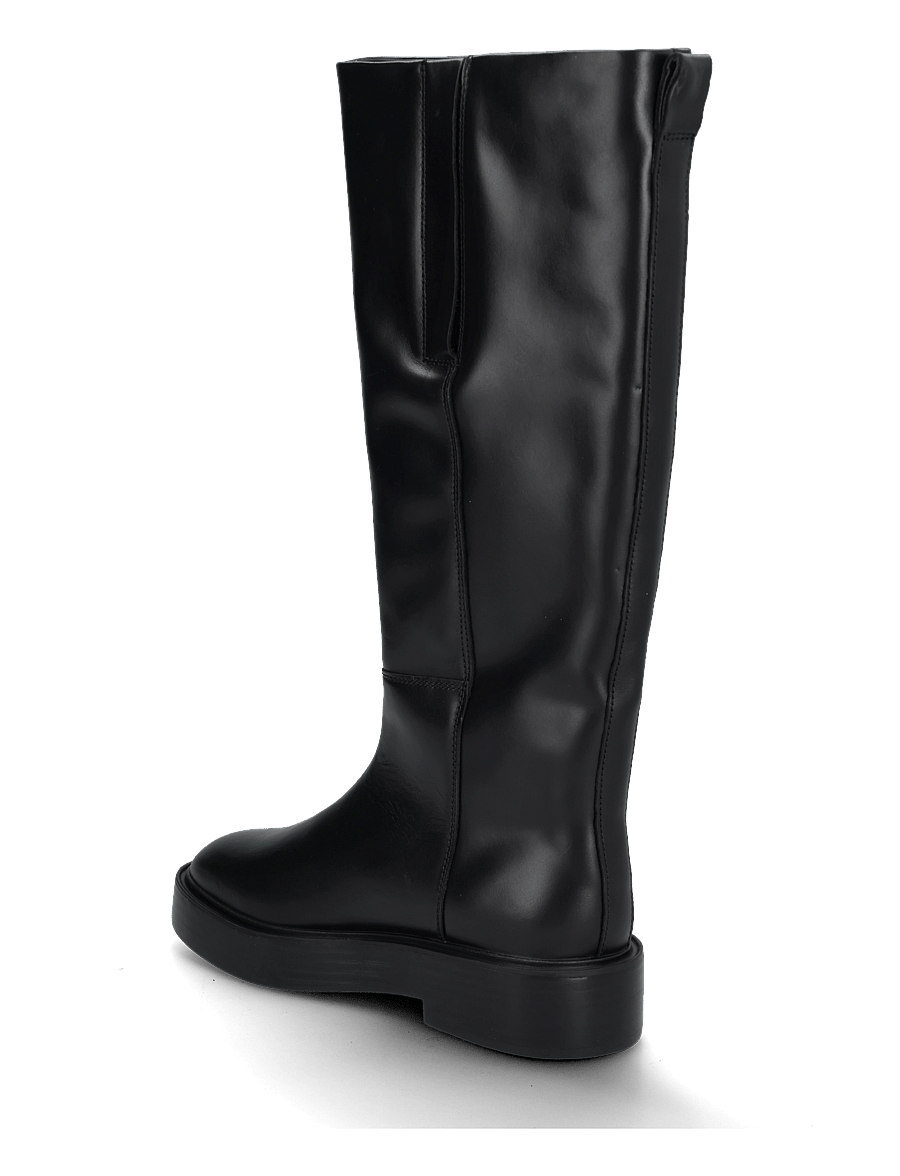 Calvin Klein - CONC WELT HIGH BOOT LTH - knähöga stövlar - triple black - 1