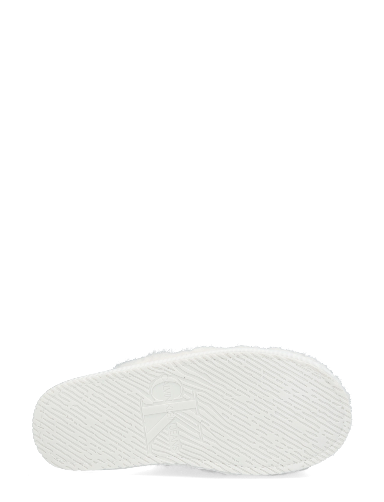 Calvin Klein - HOME SLIPPER FUR AOP - igapäevane stiil - off white - 4