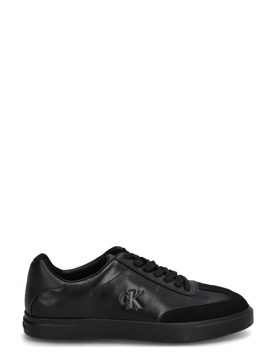Calvin Klein - LOW PRO CUPS WINGT TEXT LTH SUE - låga sneakers - black granite grey - 2