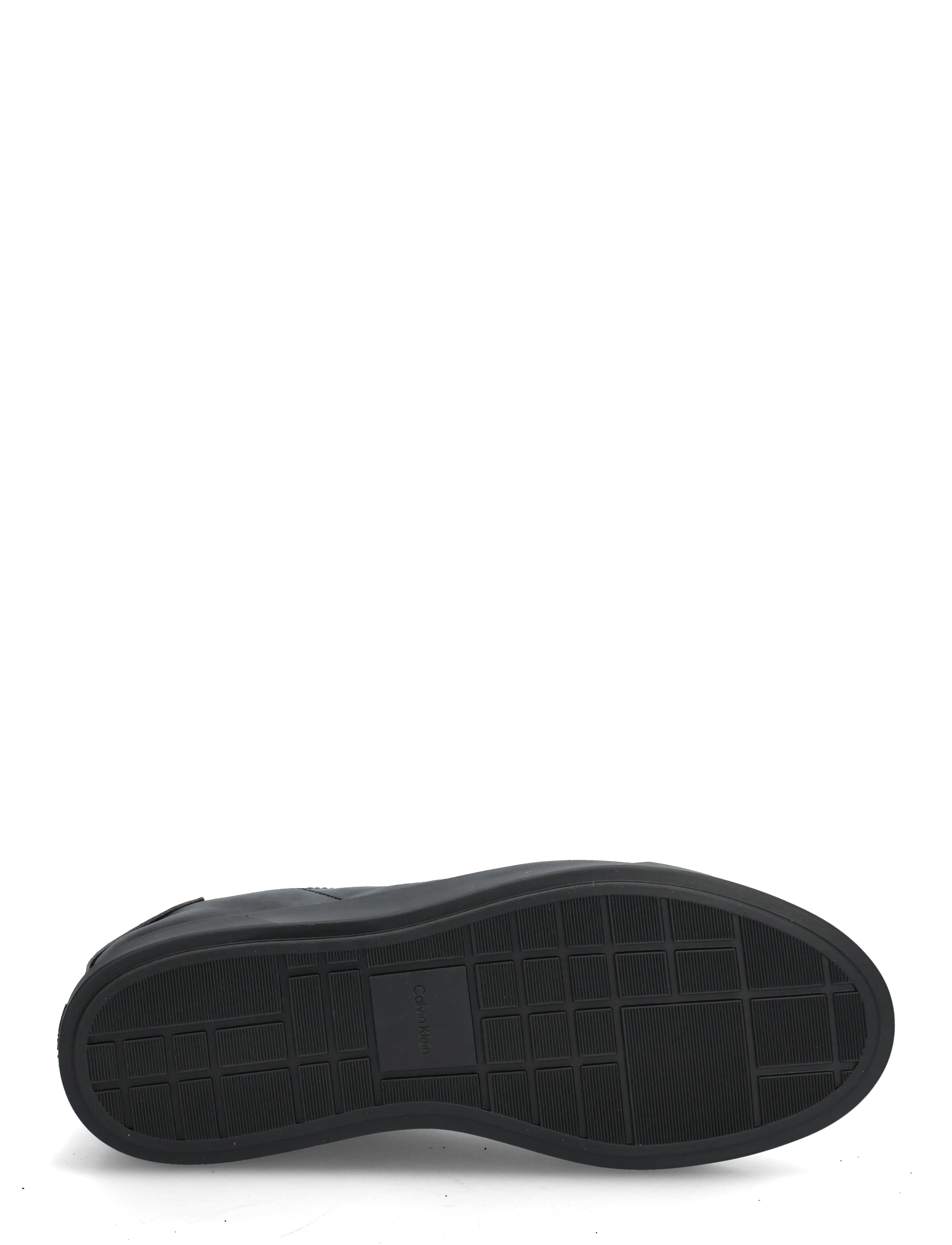 Calvin Klein - LOW PRO CUPS WINGT TEXT LTH SUE - lave sneakers - black granite grey - 4
