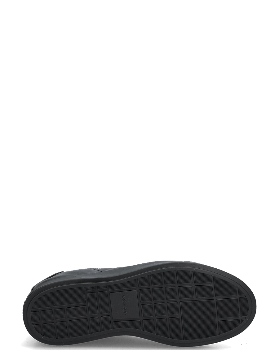 Calvin Klein - LOW PRO CUPS WINGT TEXT LTH SUE - låga sneakers - black granite grey - 4