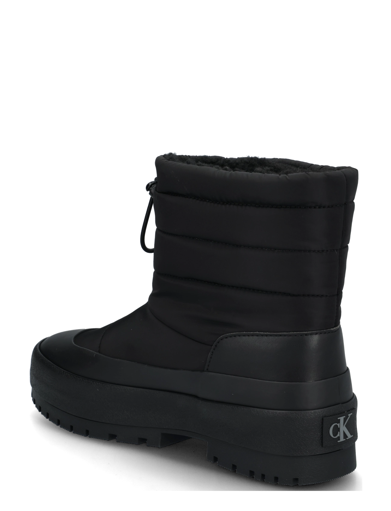 Calvin Klein - VULC FLATFORM SNOWBOOT NYL - triple black - 1