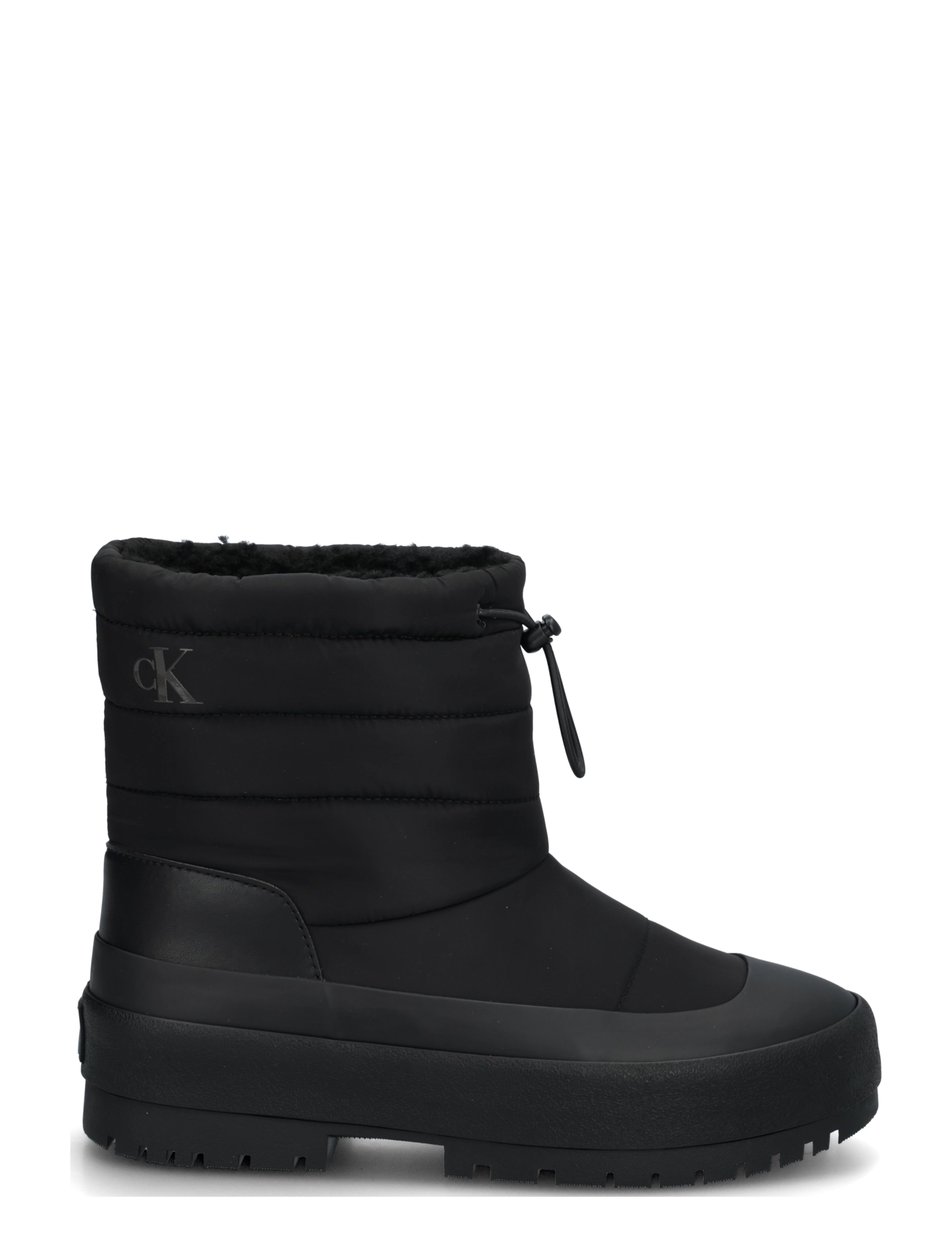 Calvin Klein - VULC FLATFORM SNOWBOOT NYL - triple black - 2