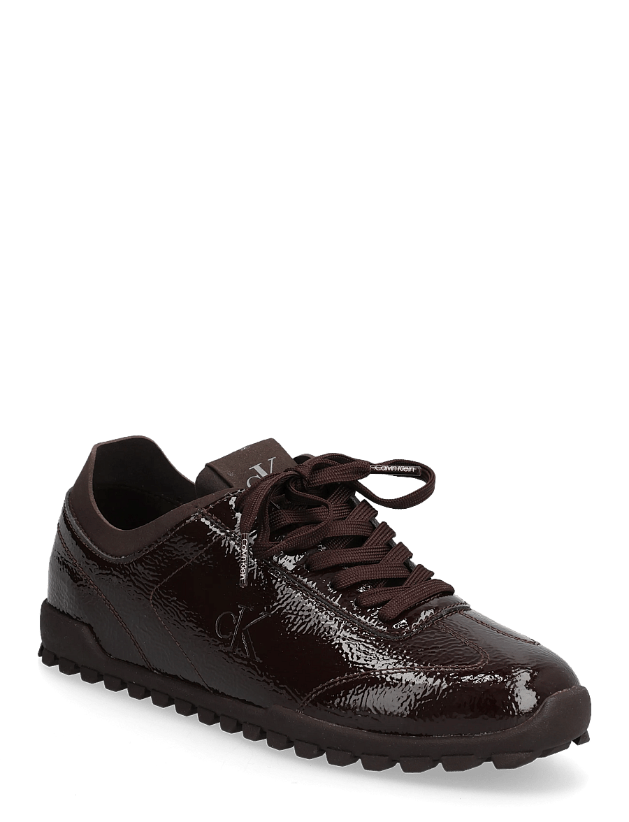 Calvin Klein - LOW PROFILE RUN MG POL MIX MAT - sneakers med lavt skaft - bordeaux - 0