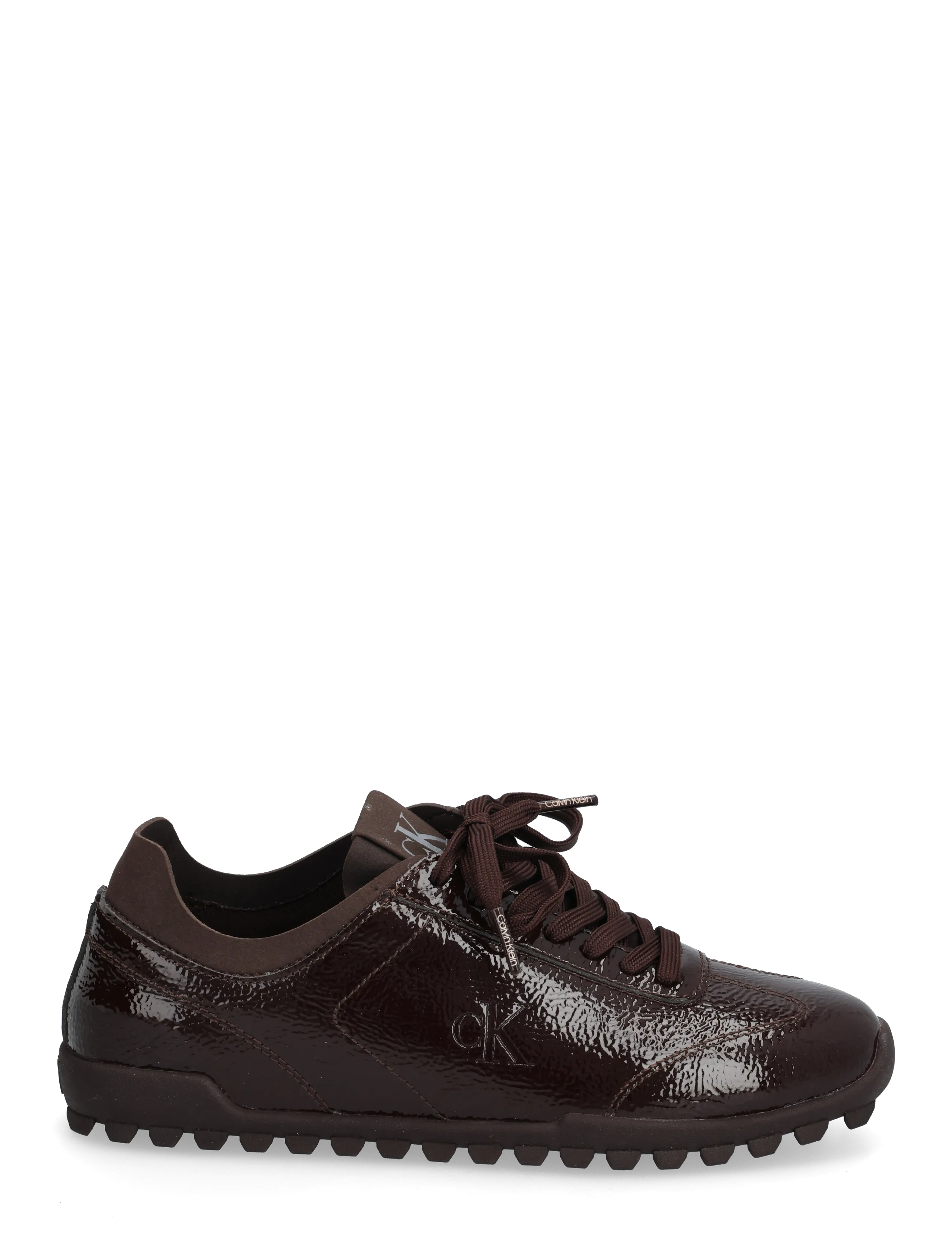 Calvin Klein - LOW PROFILE RUN MG POL MIX MAT - sneakers med lavt skaft - bordeaux - 1