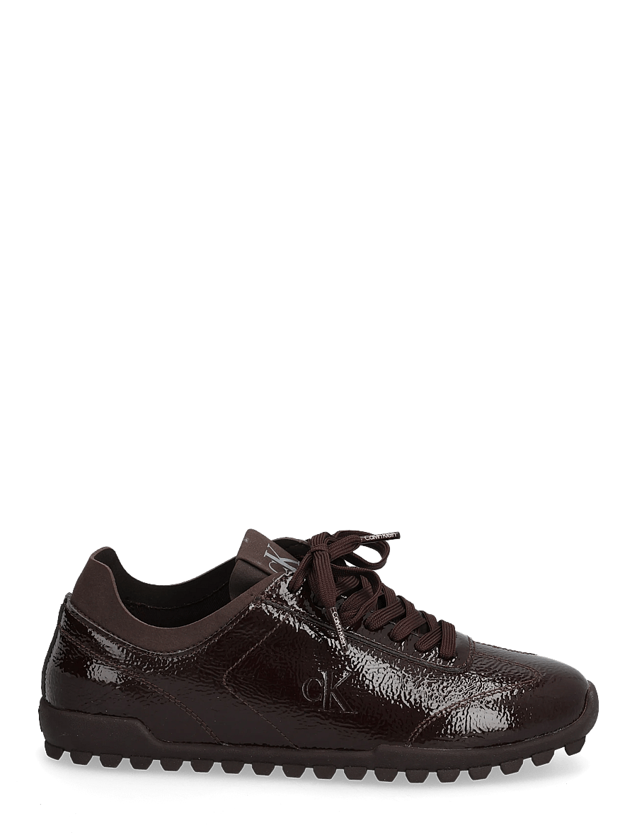 Calvin Klein - LOW PROFILE RUN MG POL MIX MAT - sneakers med lavt skaft - bordeaux - 1