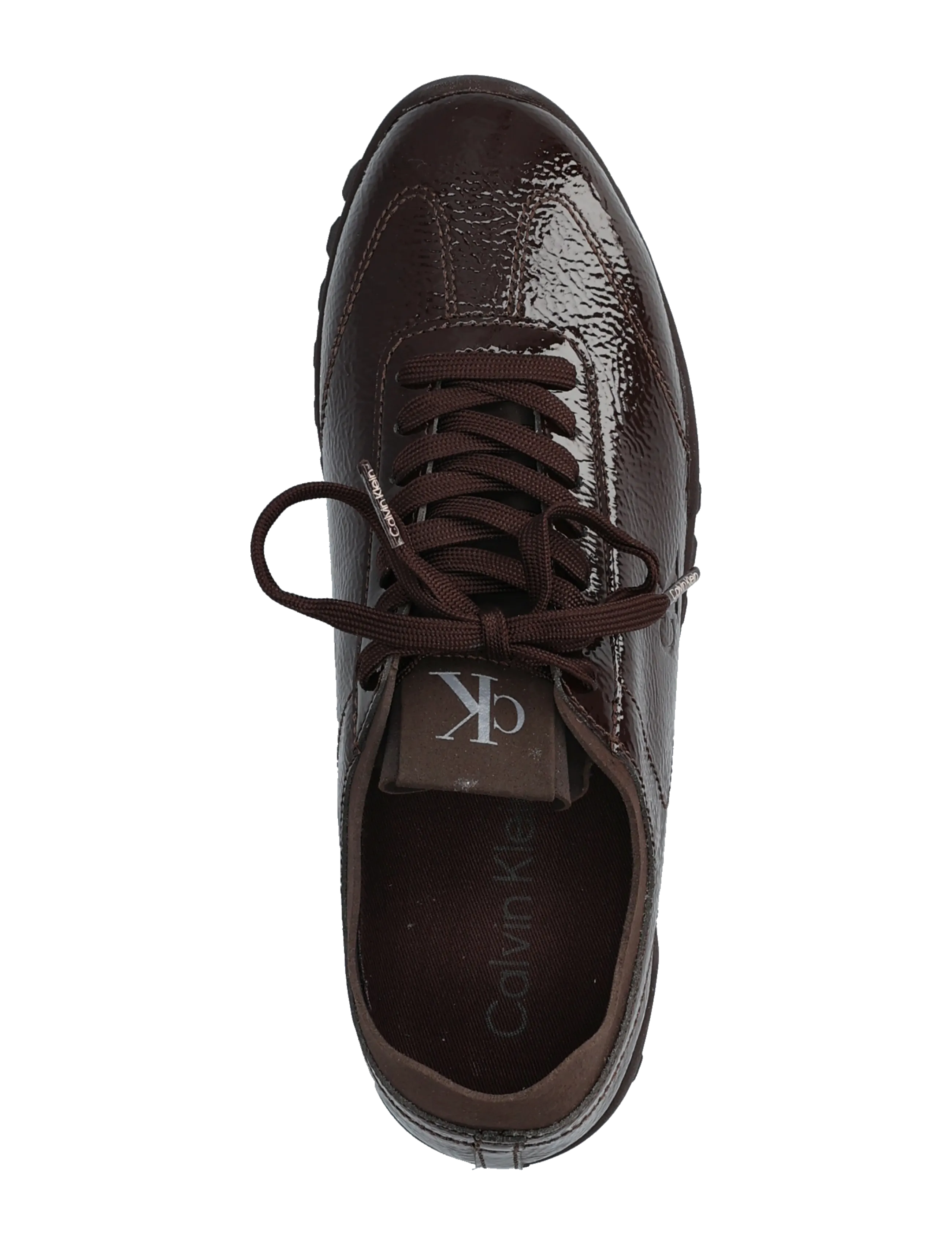 Calvin Klein - LOW PROFILE RUN MG POL MIX MAT - sneakers med lavt skaft - bordeaux - 3