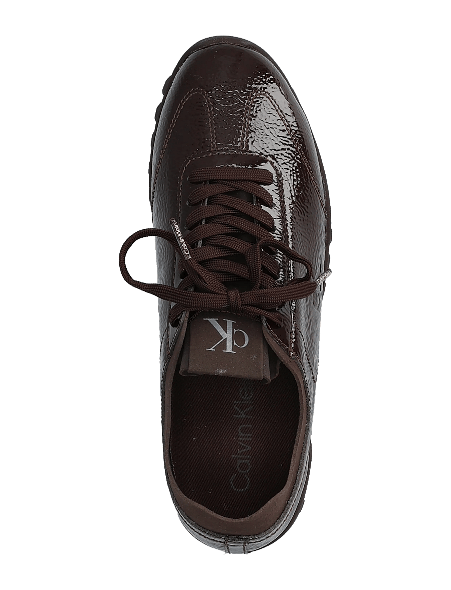 Calvin Klein - LOW PROFILE RUN MG POL MIX MAT - sneakers med lavt skaft - bordeaux - 3