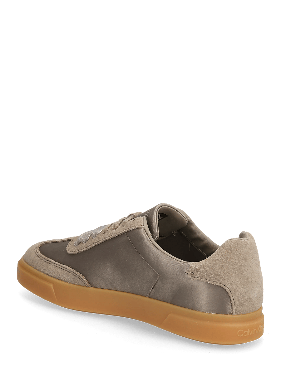 Calvin Klein - LOW PRO CUPSOLE WT SATIN MIX - lave sneakers - desert taupe gum - 2