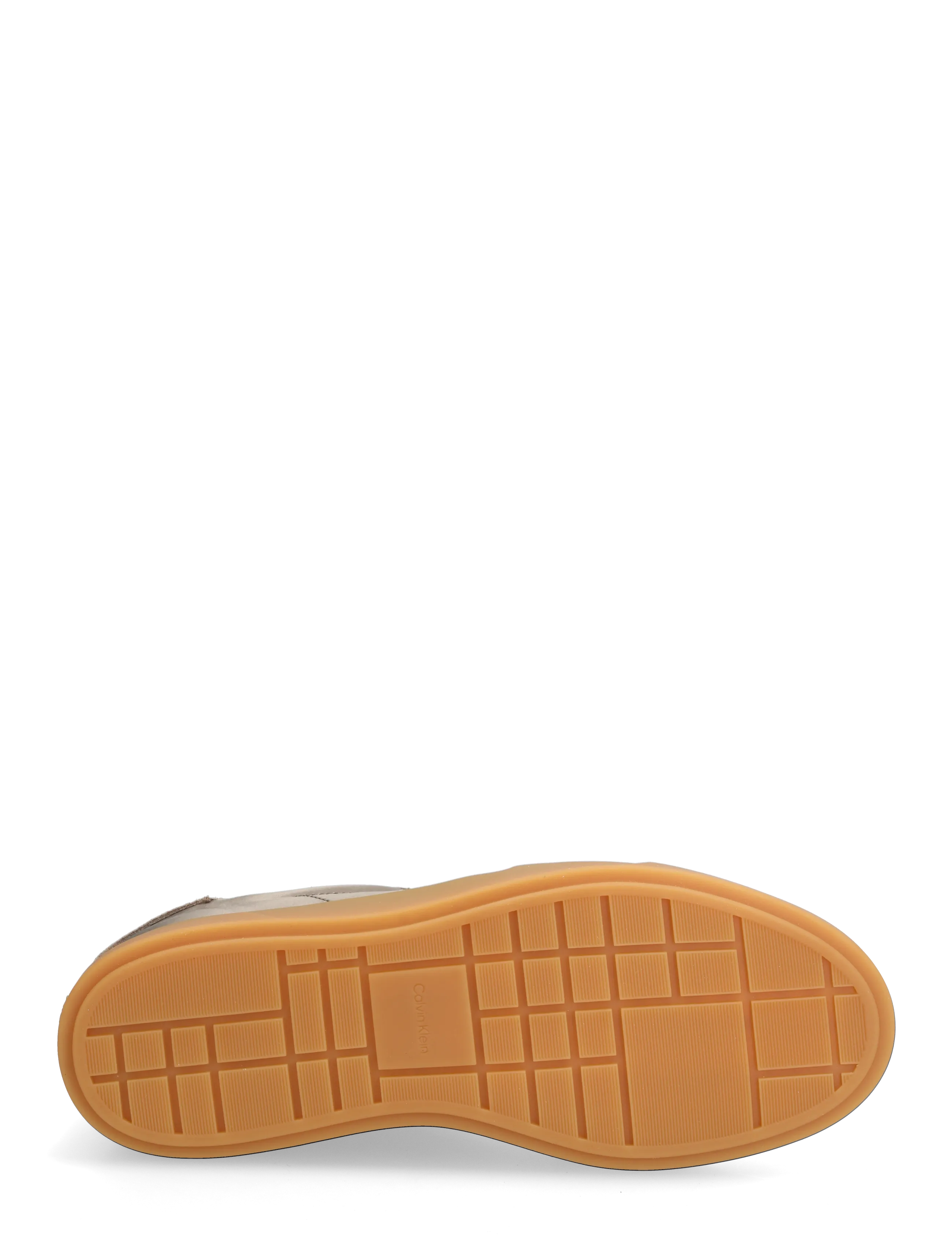 Calvin Klein - LOW PRO CUPSOLE WT SATIN MIX - lave sneakers - desert taupe gum - 4