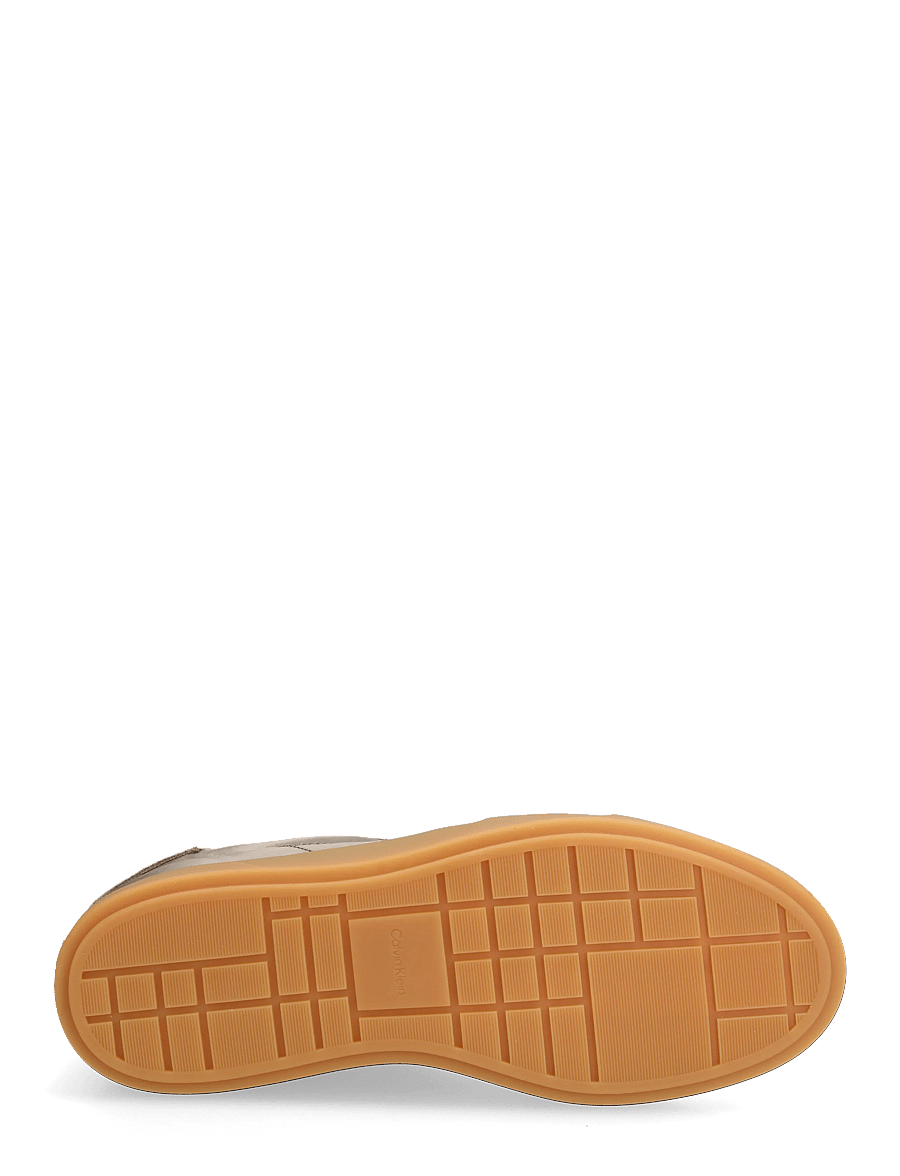 Calvin Klein - LOW PRO CUPSOLE WT SATIN MIX - lave sneakers - desert taupe gum - 4