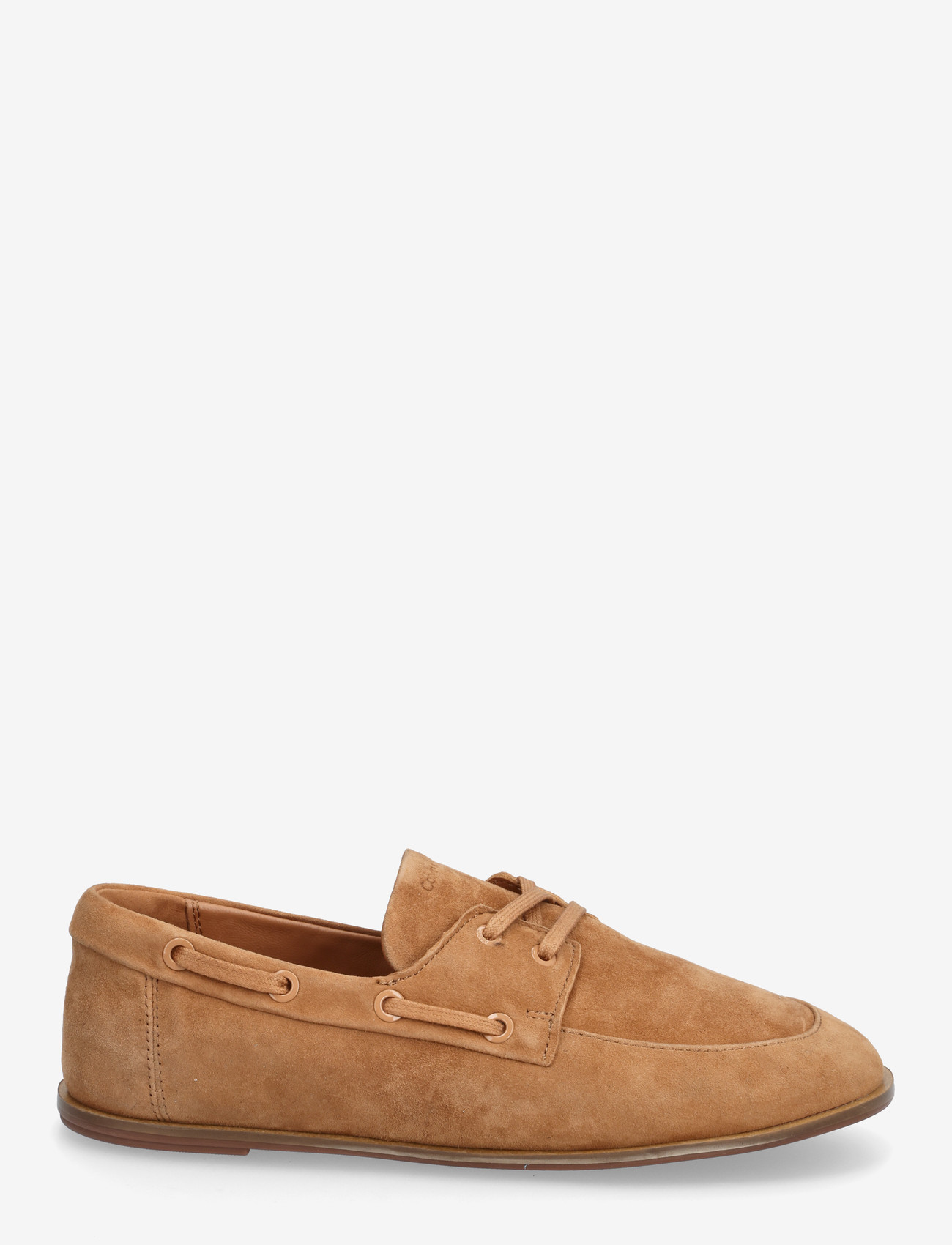 Calvin Klein - ESS BOATSHOE SUEDE - chaussure bateau - cashew - 1