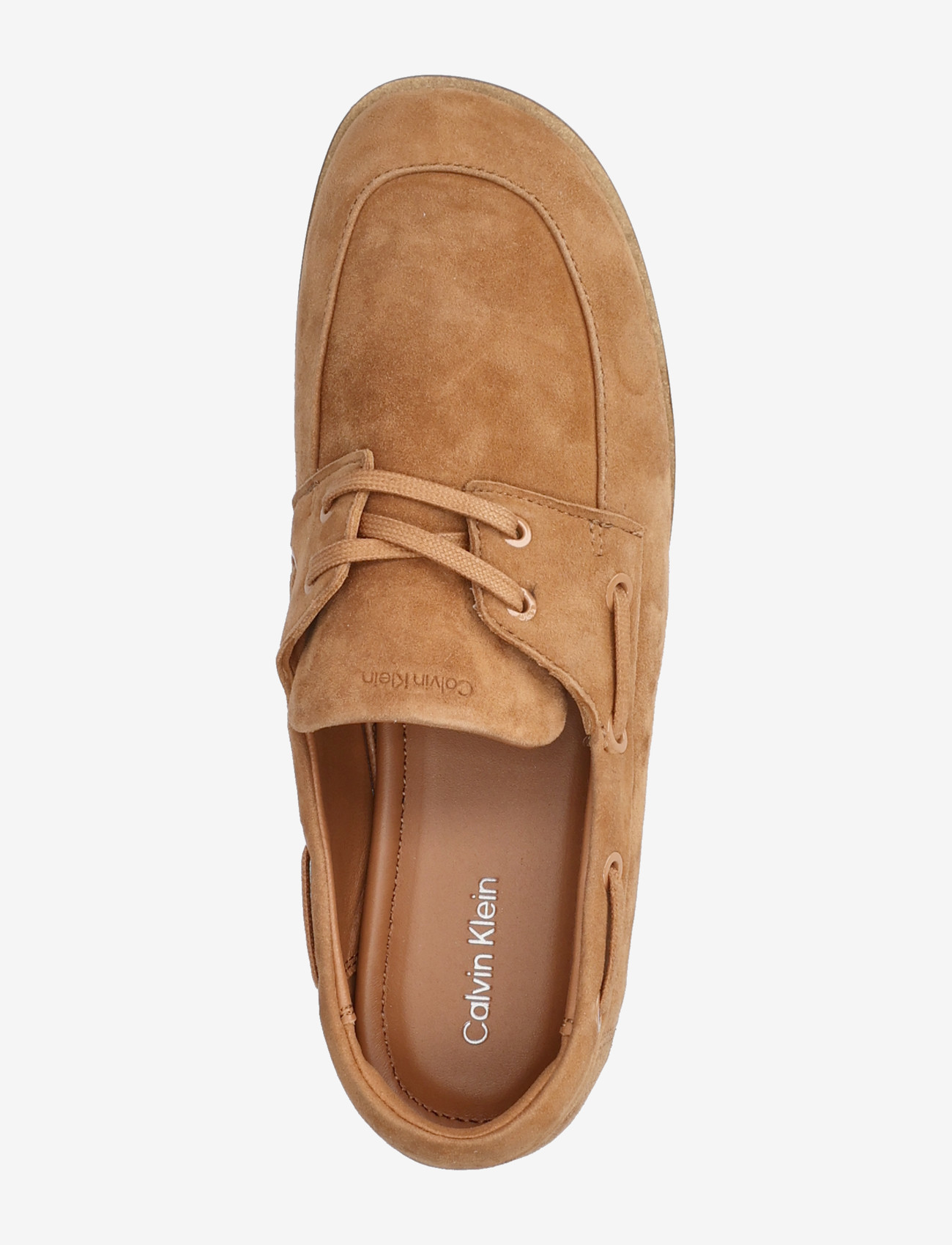 Calvin Klein - ESS BOATSHOE SUEDE - chaussure bateau - cashew - 3