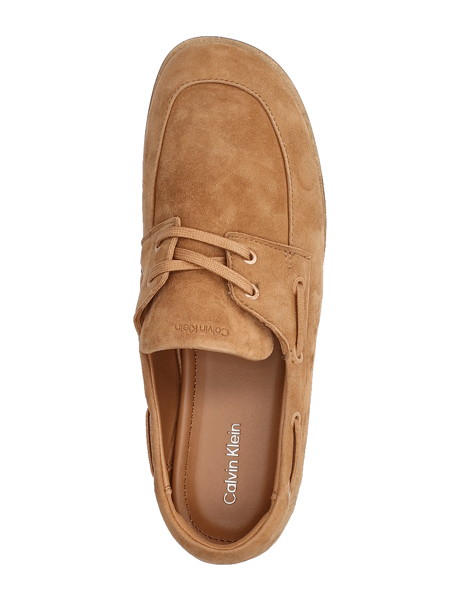 Calvin Klein - ESS BOATSHOE SUEDE - mokasinai - cashew - 3