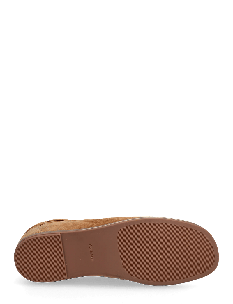 Calvin Klein - ESS BOATSHOE SUEDE - chaussure bateau - cashew - 4