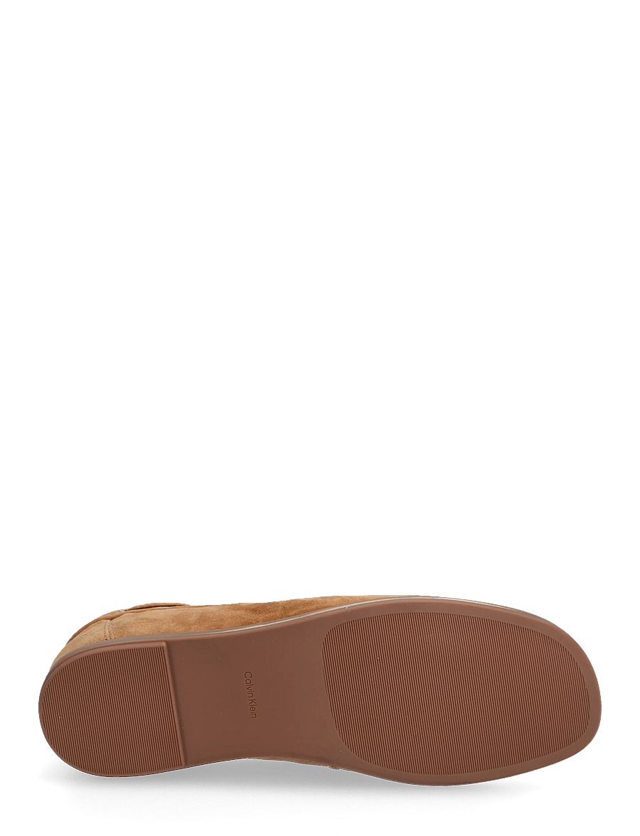 Calvin Klein - ESS BOATSHOE SUEDE - mokasinai - cashew - 4