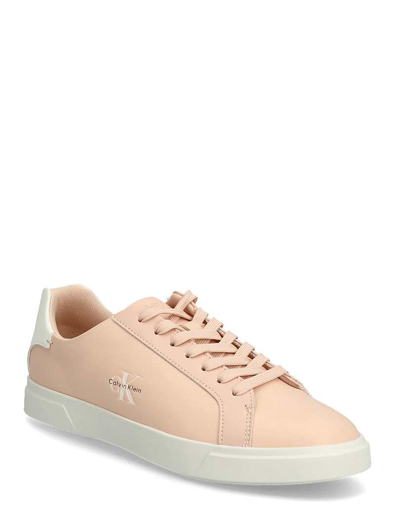 Calvin Klein - LOW PROF CUPSOLE LTH - lágir strigaskór - spanish villa marshmallow dk ecru - 0