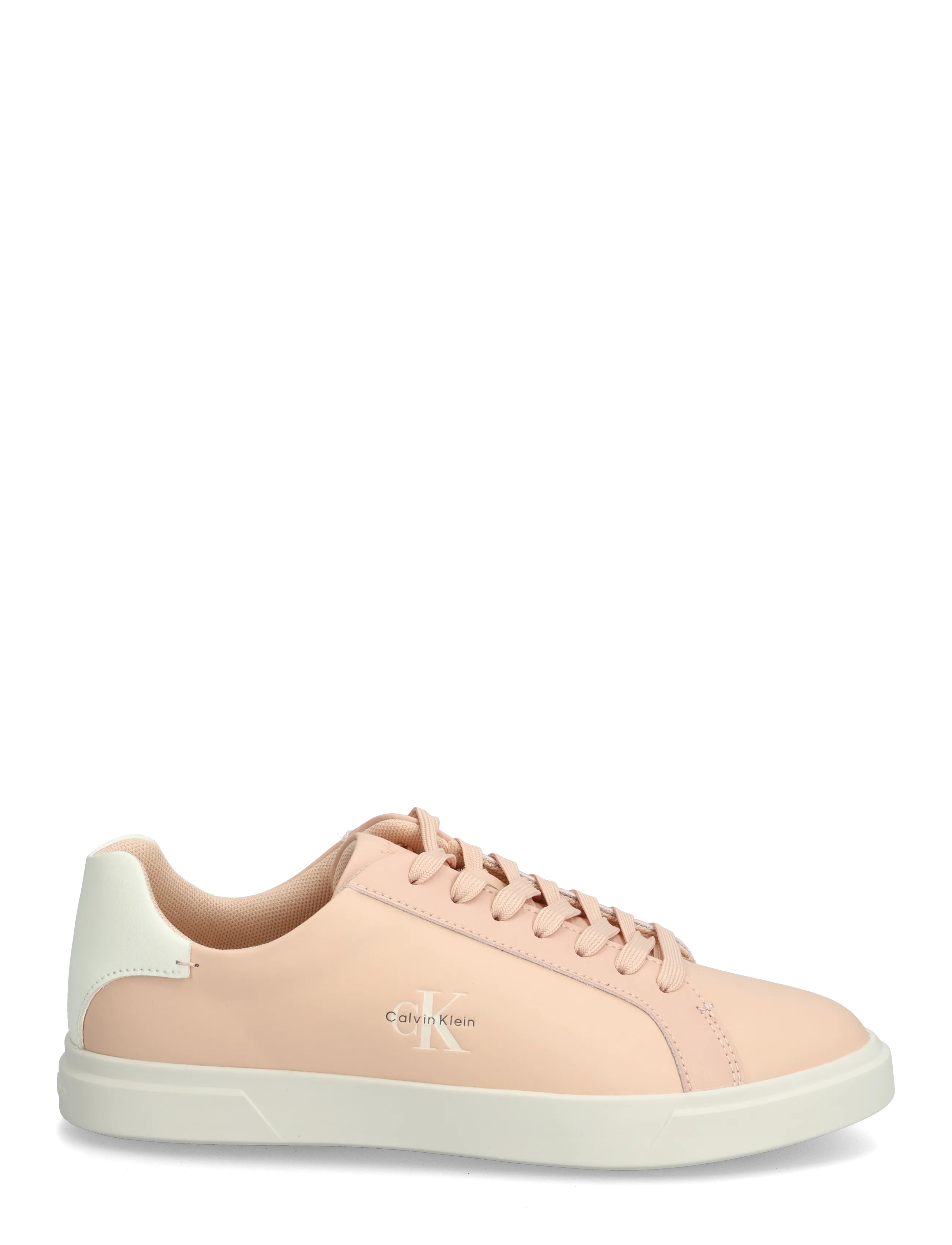 Calvin Klein - LOW PROF CUPSOLE LTH - lave sneakers - spanish villa marshmallow dk ecru - 1