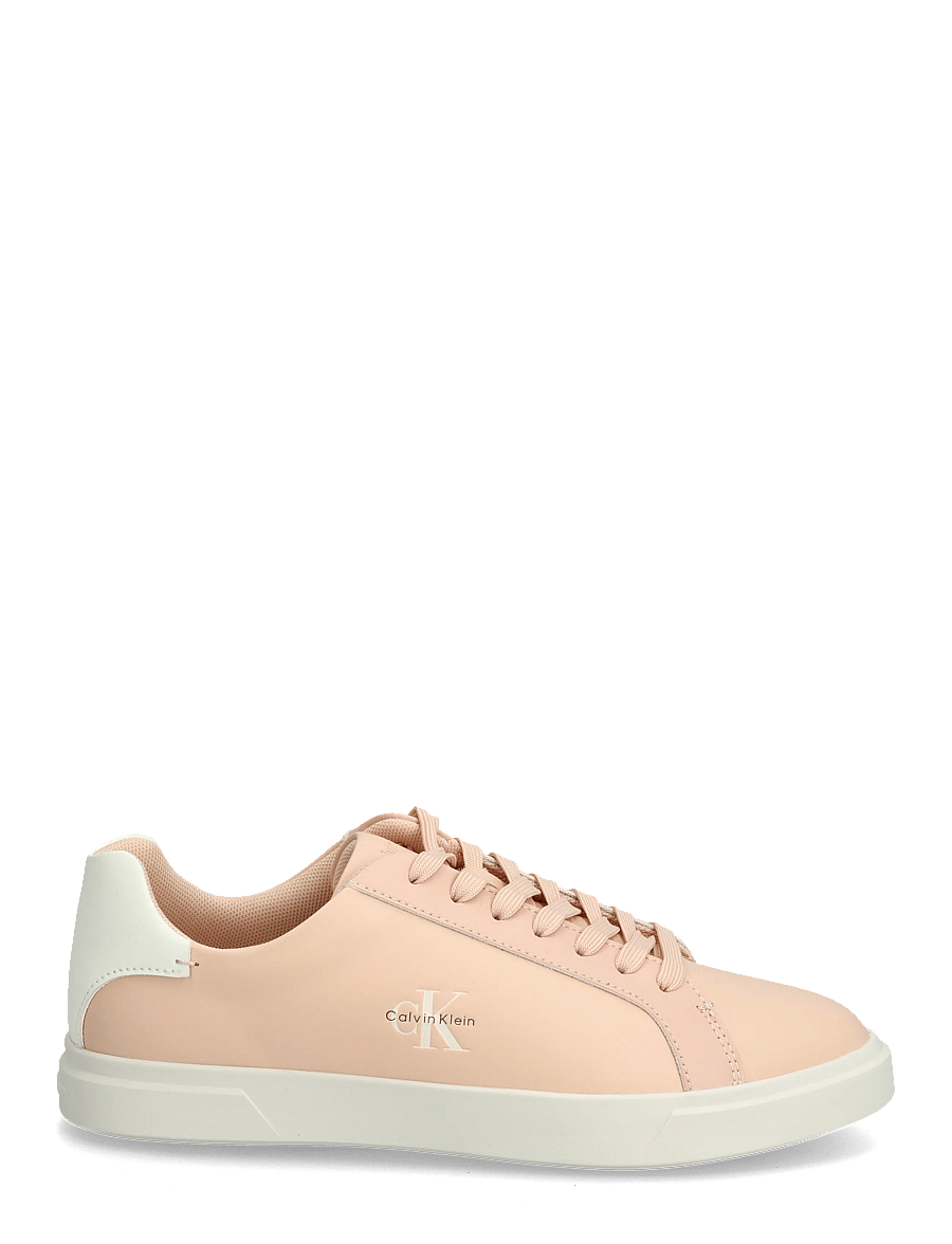 Calvin Klein - LOW PROF CUPSOLE LTH - lave sneakers - spanish villa marshmallow dk ecru - 1