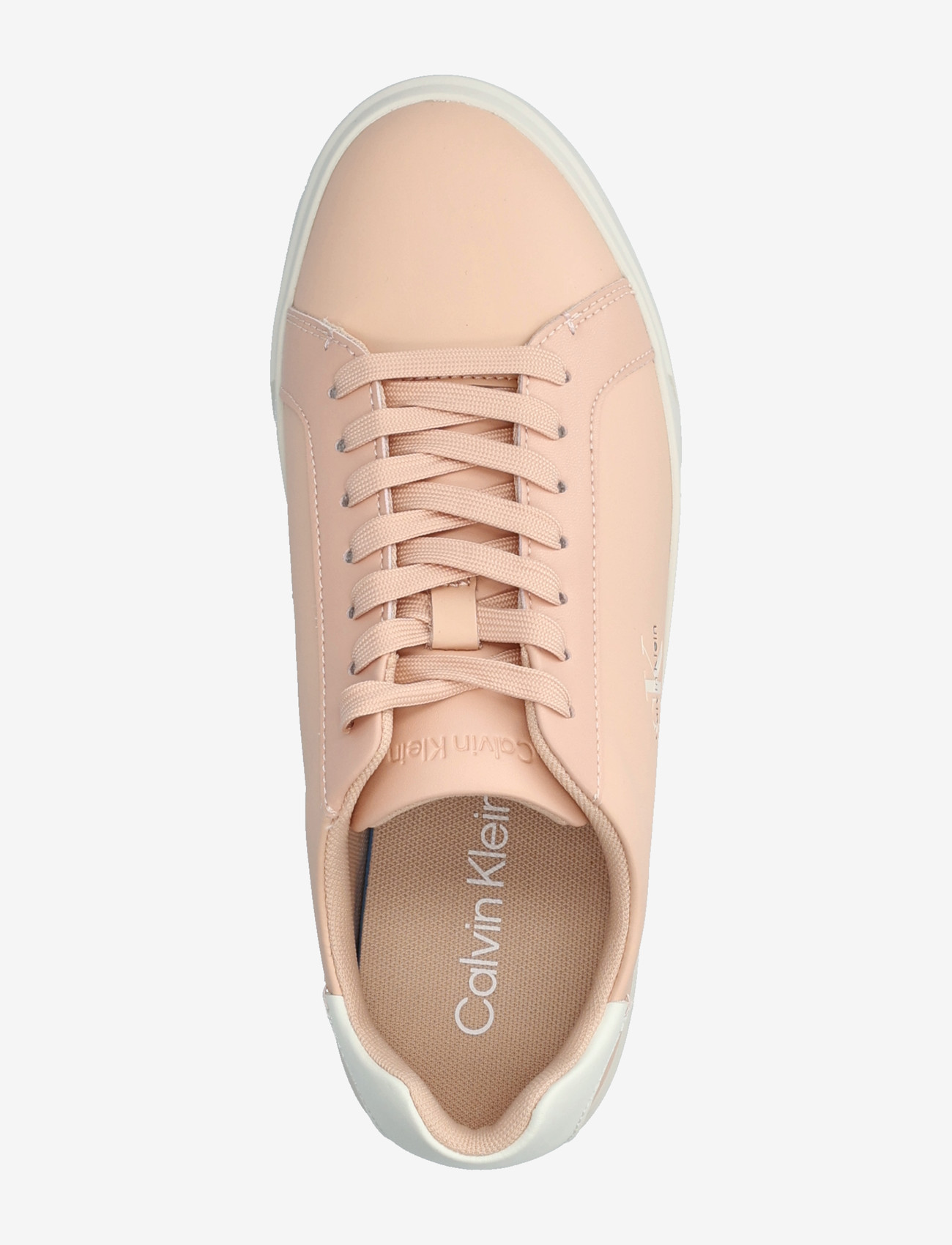 Calvin Klein - LOW PROF CUPSOLE LTH - lágir strigaskór - spanish villa marshmallow dk ecru - 3