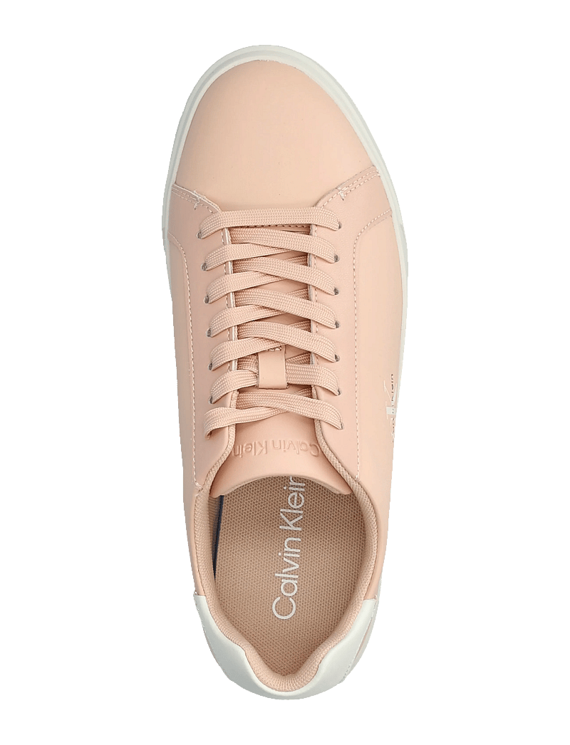 Calvin Klein - LOW PROF CUPSOLE LTH - lágir strigaskór - spanish villa marshmallow dk ecru - 3