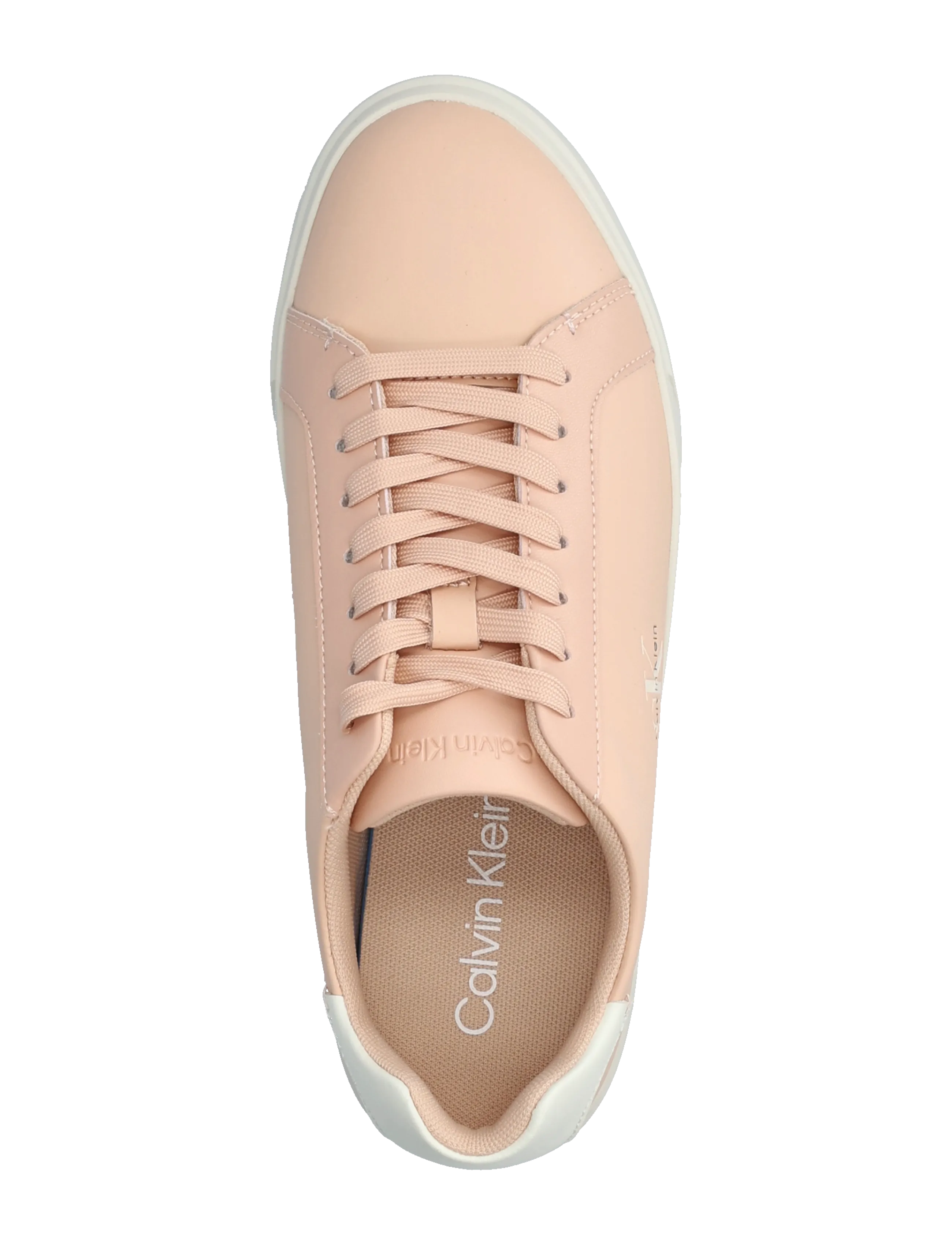 Calvin Klein - LOW PROF CUPSOLE LTH - lave sneakers - spanish villa marshmallow dk ecru - 3