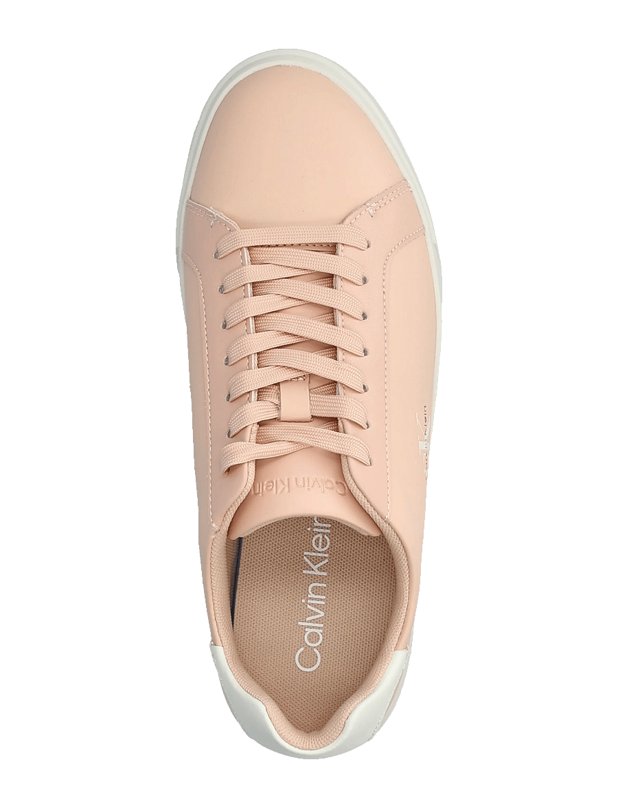 Calvin Klein - LOW PROF CUPSOLE LTH - lave sneakers - spanish villa marshmallow dk ecru - 3