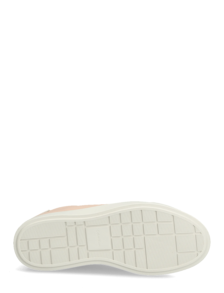 Calvin Klein - LOW PROF CUPSOLE LTH - lave sneakers - spanish villa marshmallow dk ecru - 4