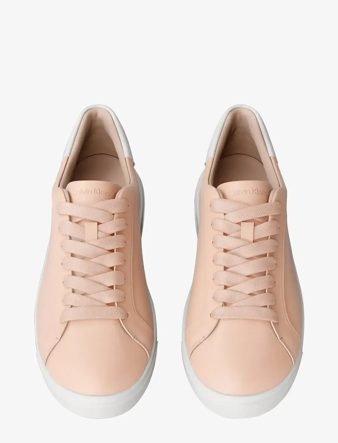 Calvin Klein - LOW PROF CUPSOLE LTH - lágir strigaskór - spanish villa marshmallow dk ecru - 5