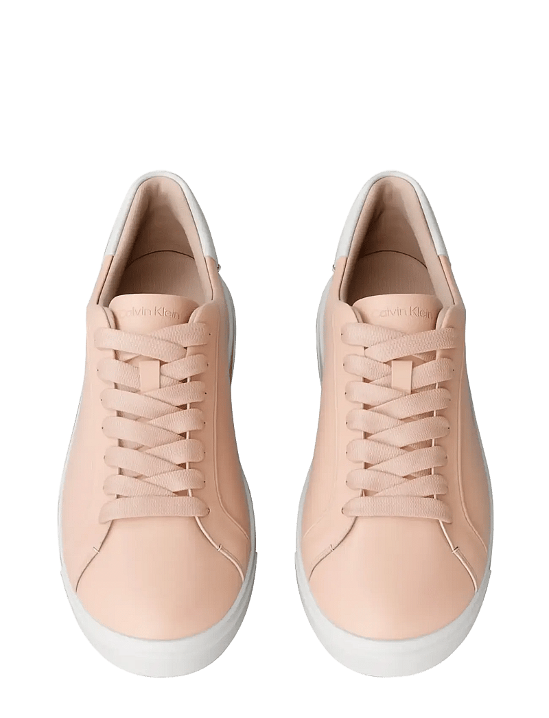 Calvin Klein - LOW PROF CUPSOLE LTH - lágir strigaskór - spanish villa marshmallow dk ecru - 5