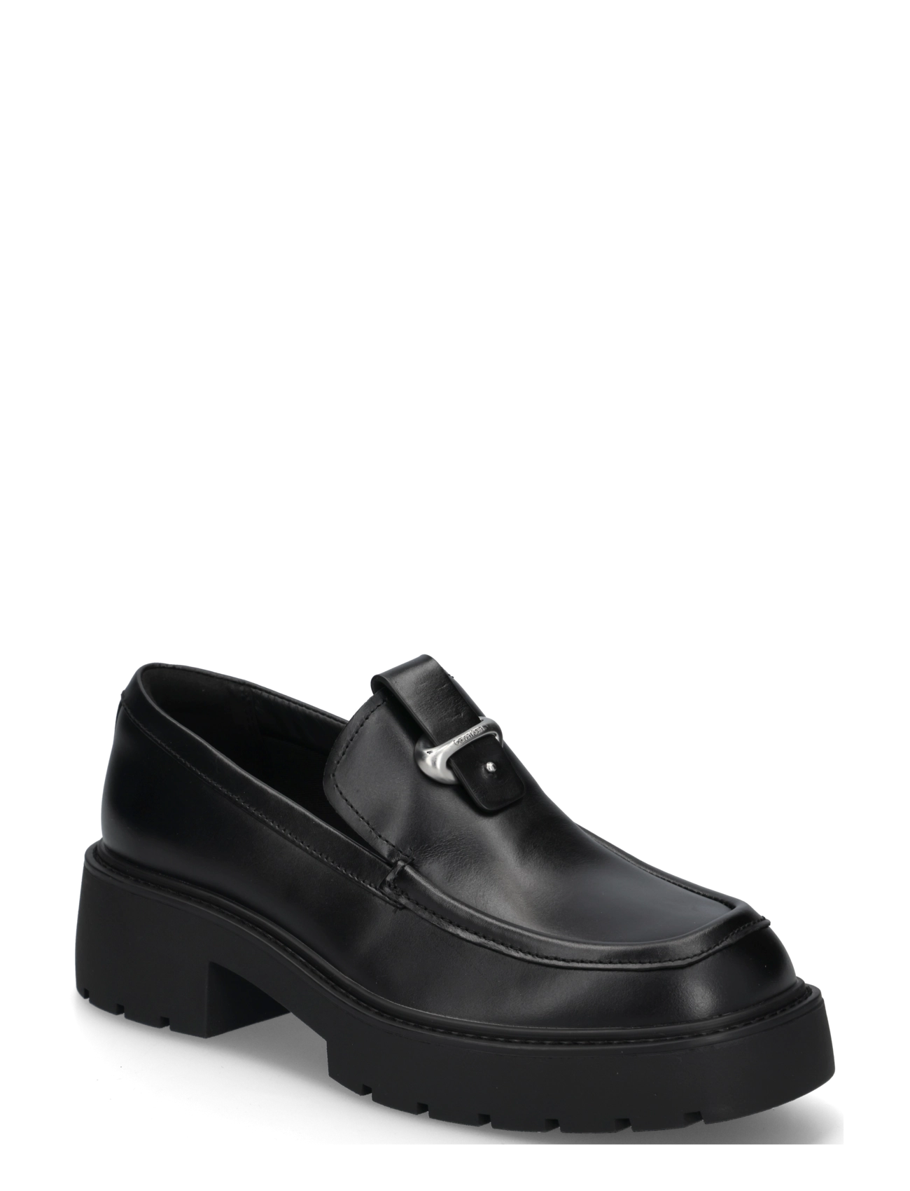 Calvin Klein CHUNKY LOAFER LTH HDW - Skor - TRIPLE BLACK / black