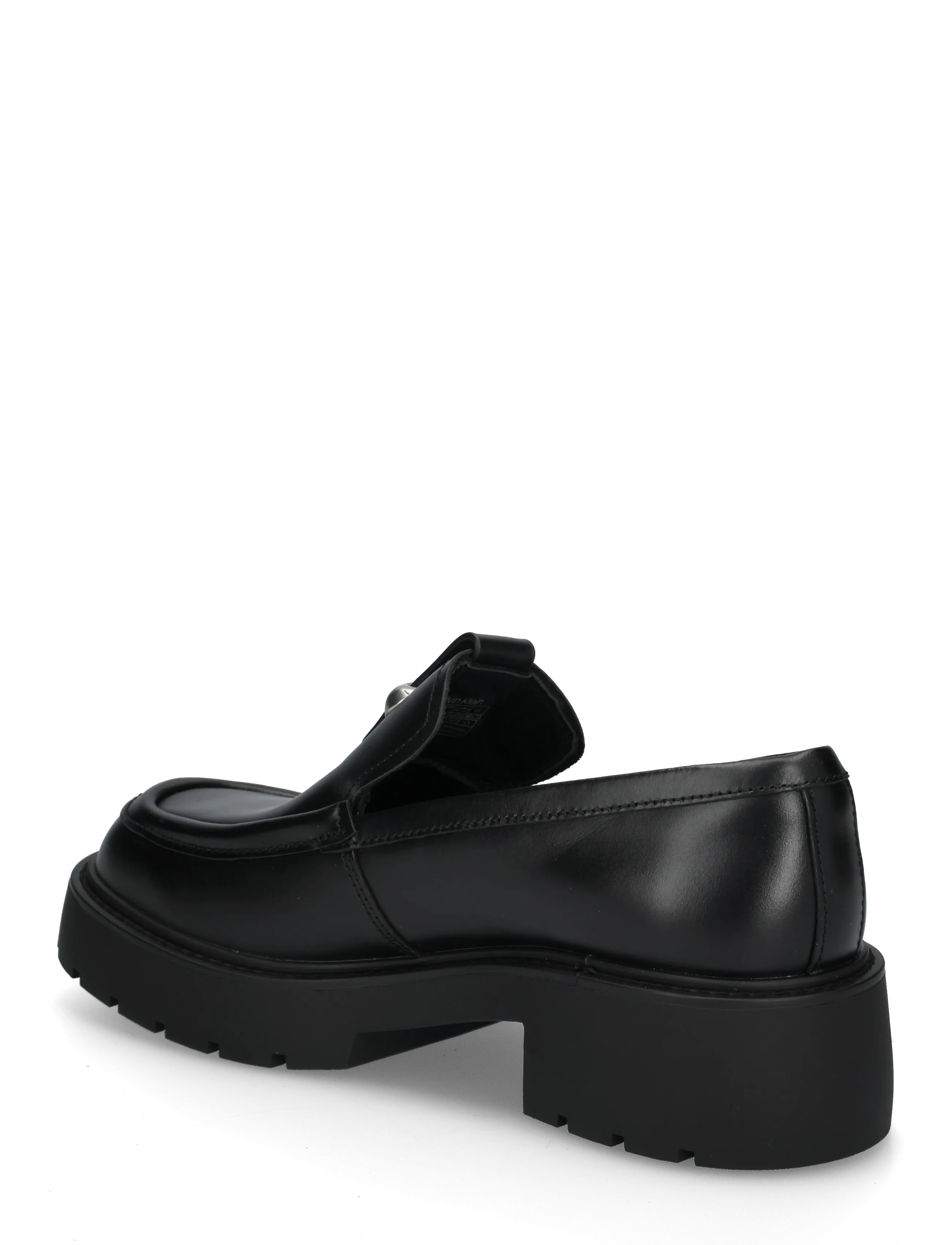 Calvin Klein - CHUNKY LOAFER LTH HDW - mode trends - triple black - 1