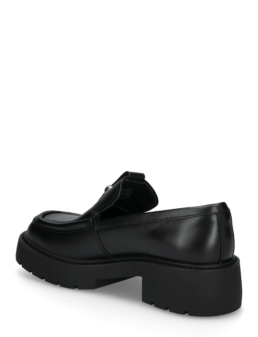 Calvin Klein - CHUNKY LOAFER LTH HDW - mode trends - triple black - 1