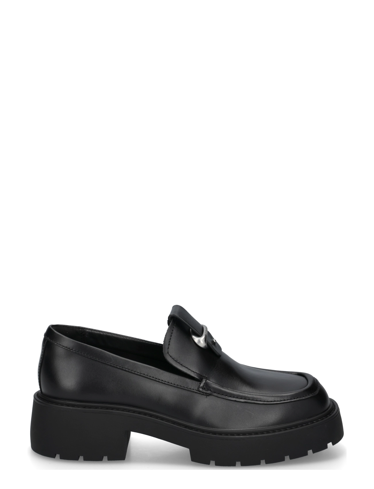 Calvin Klein - CHUNKY LOAFER LTH HDW - loafers - triple black - 2