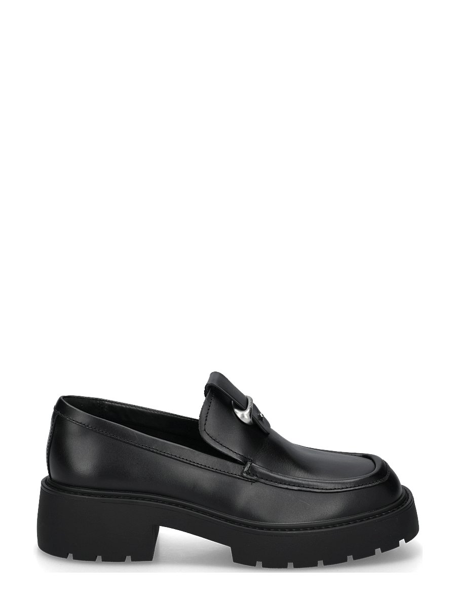 Calvin Klein - CHUNKY LOAFER LTH HDW - loafers - triple black - 2