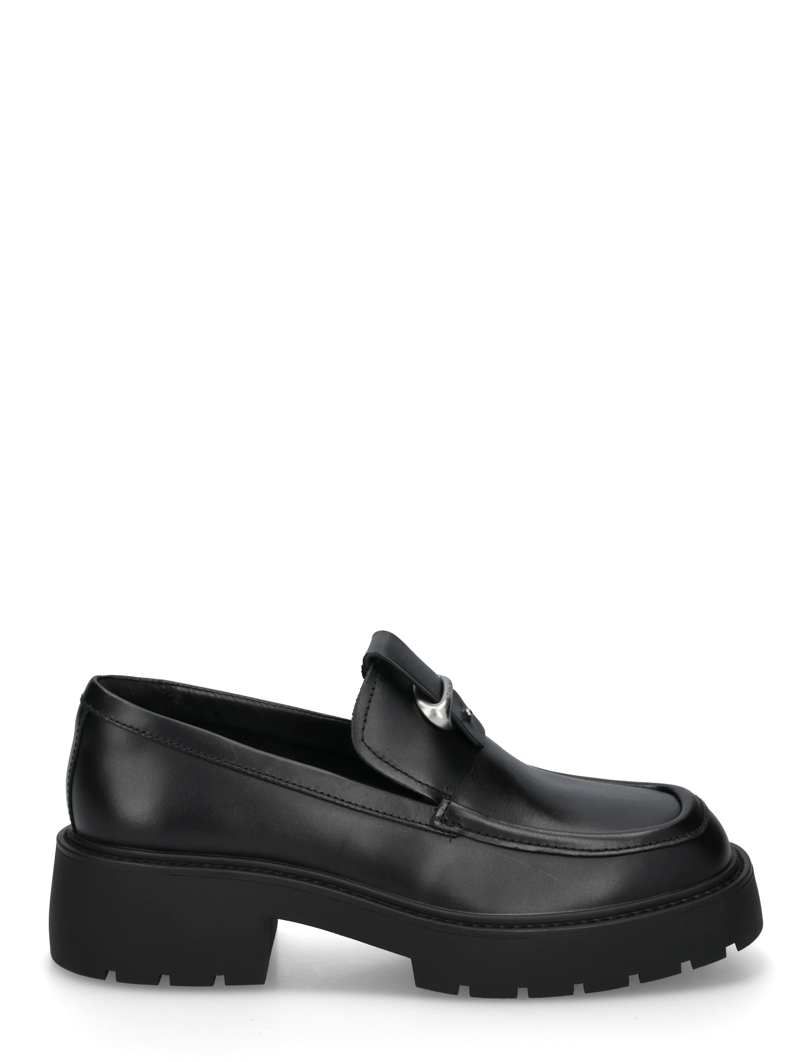 Calvin Klein - CHUNKY LOAFER LTH HDW - mode trends - triple black - 2