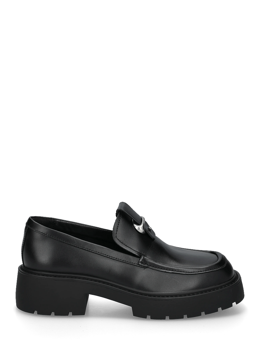 Calvin Klein - CHUNKY LOAFER LTH HDW - mode trends - triple black - 2