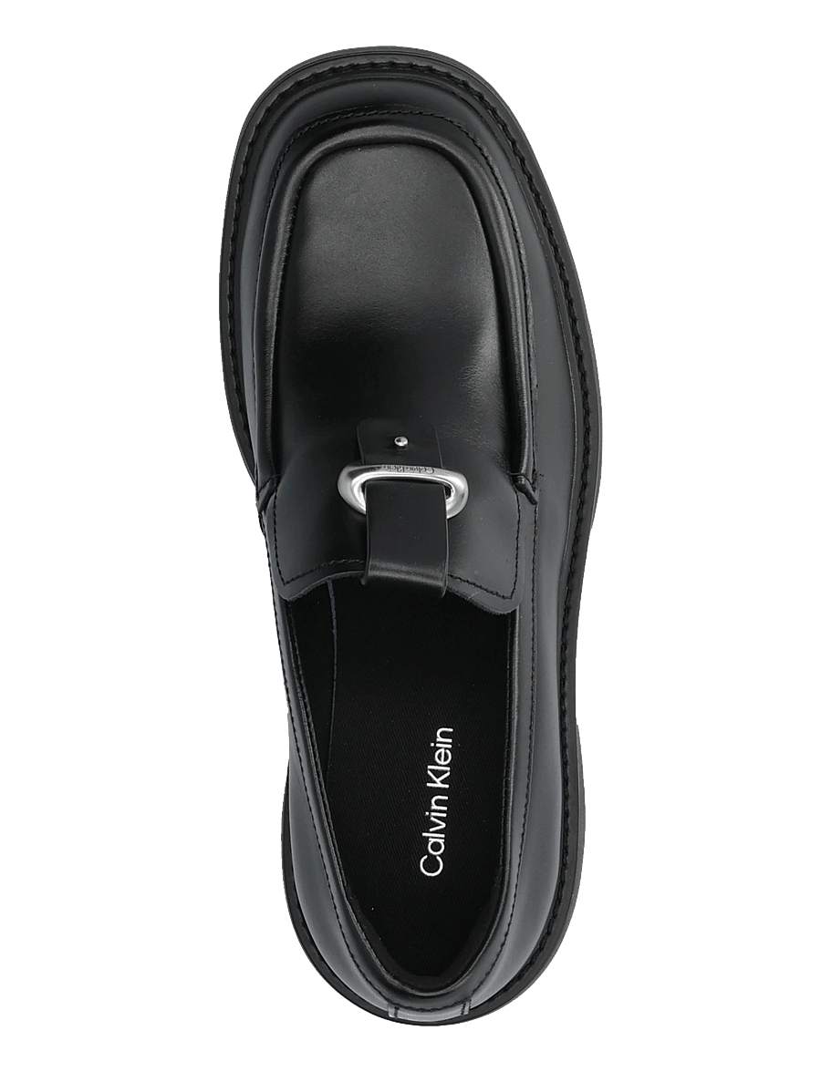 Calvin Klein - CHUNKY LOAFER LTH HDW - loafers - triple black - 3