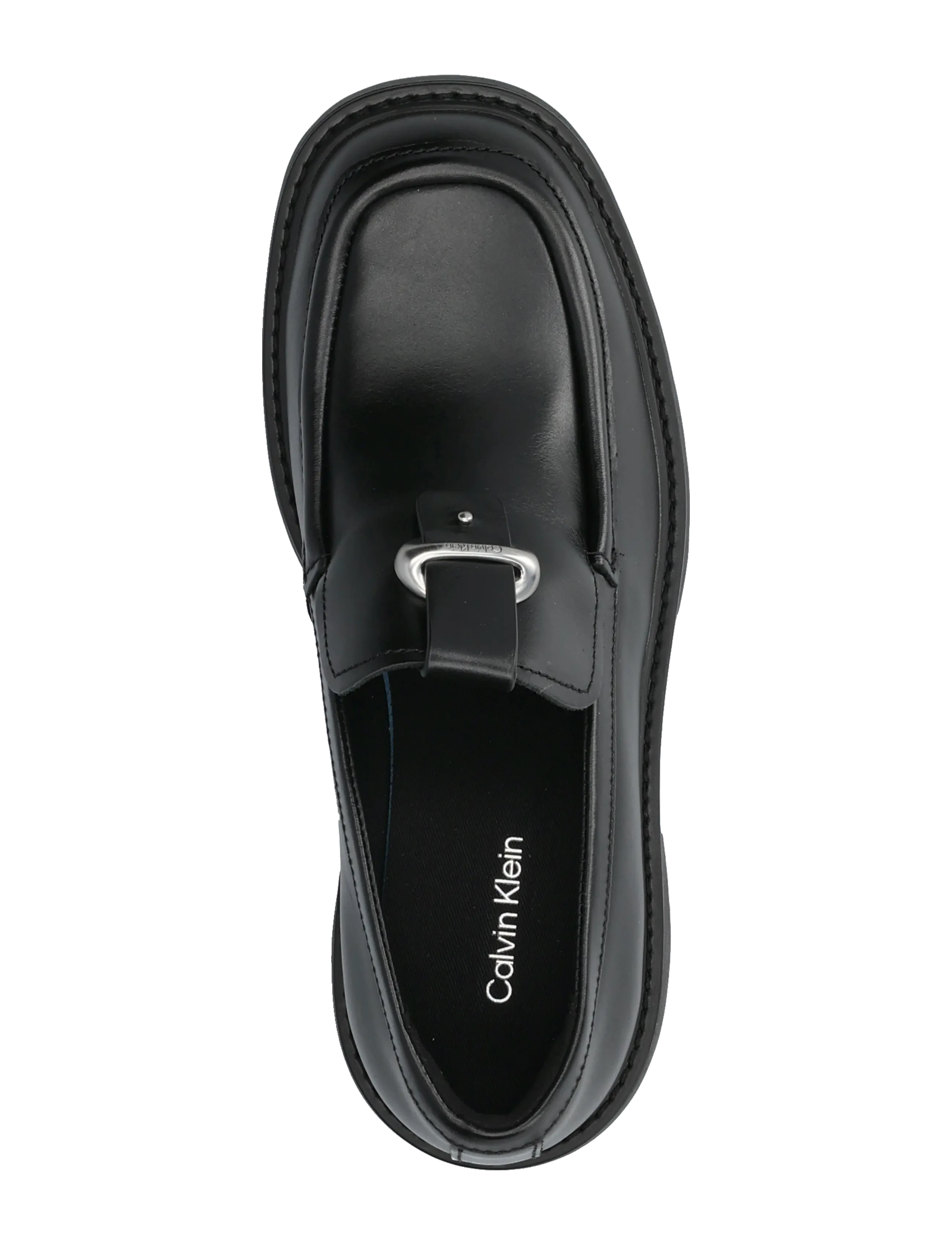 Calvin Klein - CHUNKY LOAFER LTH HDW - mode trends - triple black - 3