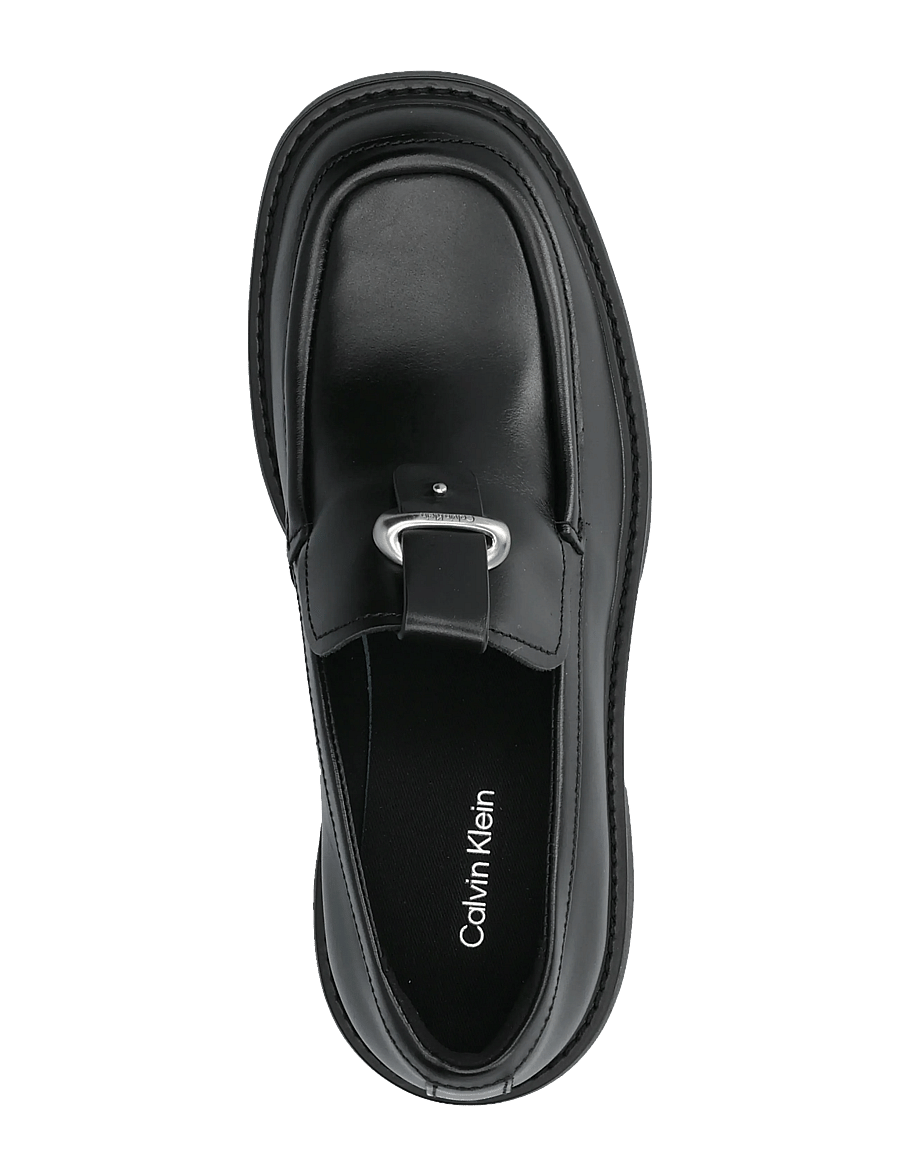 Calvin Klein - CHUNKY LOAFER LTH HDW - mode trends - triple black - 3