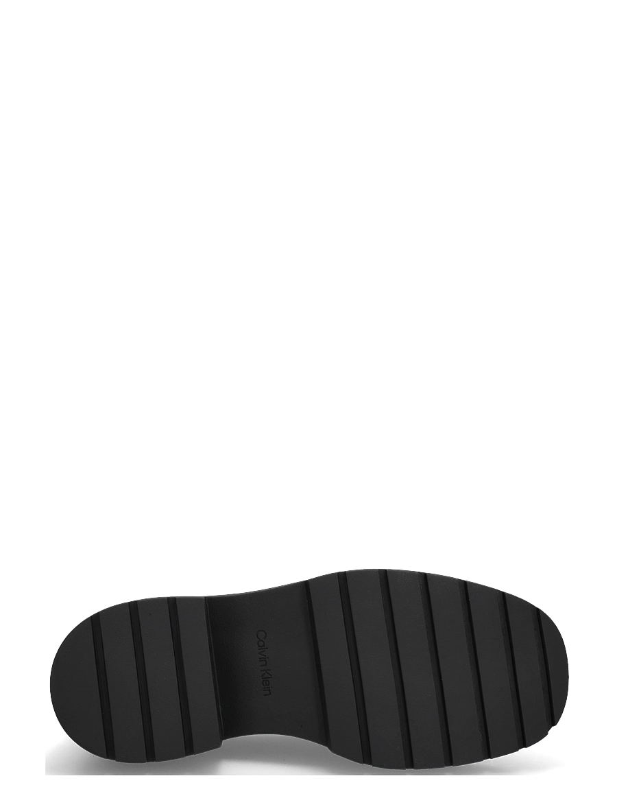 Calvin Klein - CHUNKY LOAFER LTH HDW - loafers - triple black - 4