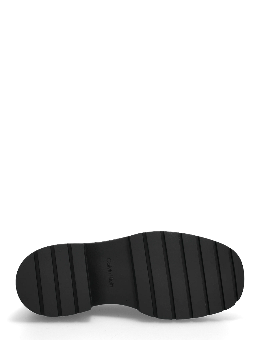 Calvin Klein - CHUNKY LOAFER LTH HDW - mode trends - triple black - 4