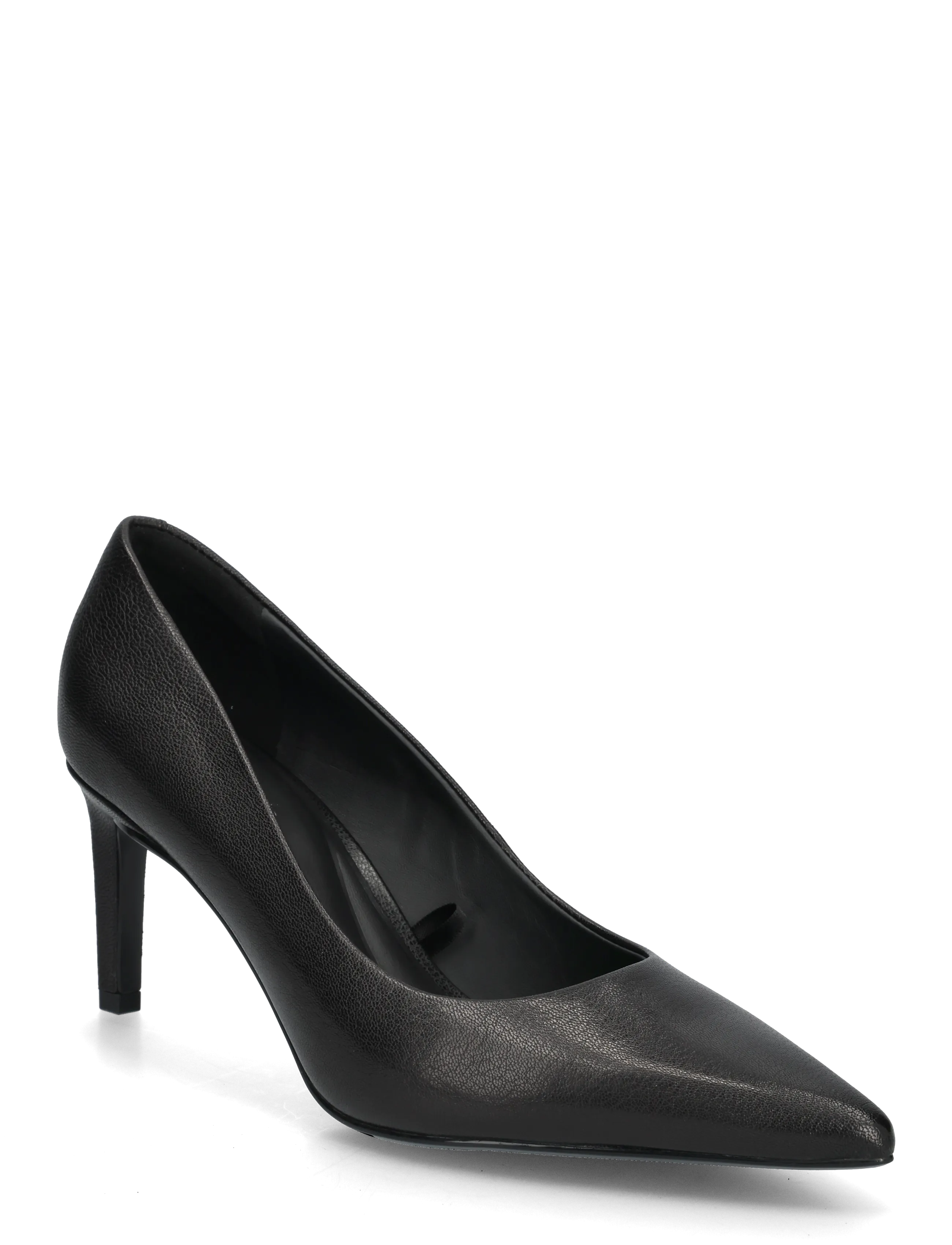 Calvin Klein ESS STILET 70 POLISHED LTH - Calvin Klein - TRIPLE BLACK / black
