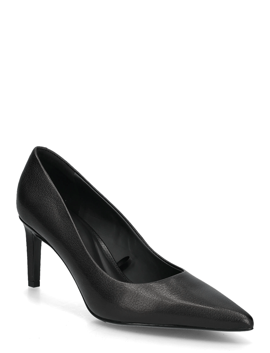 Calvin Klein - ESS STILET 70 POLISHED LTH - kontsakingad - triple black - 0