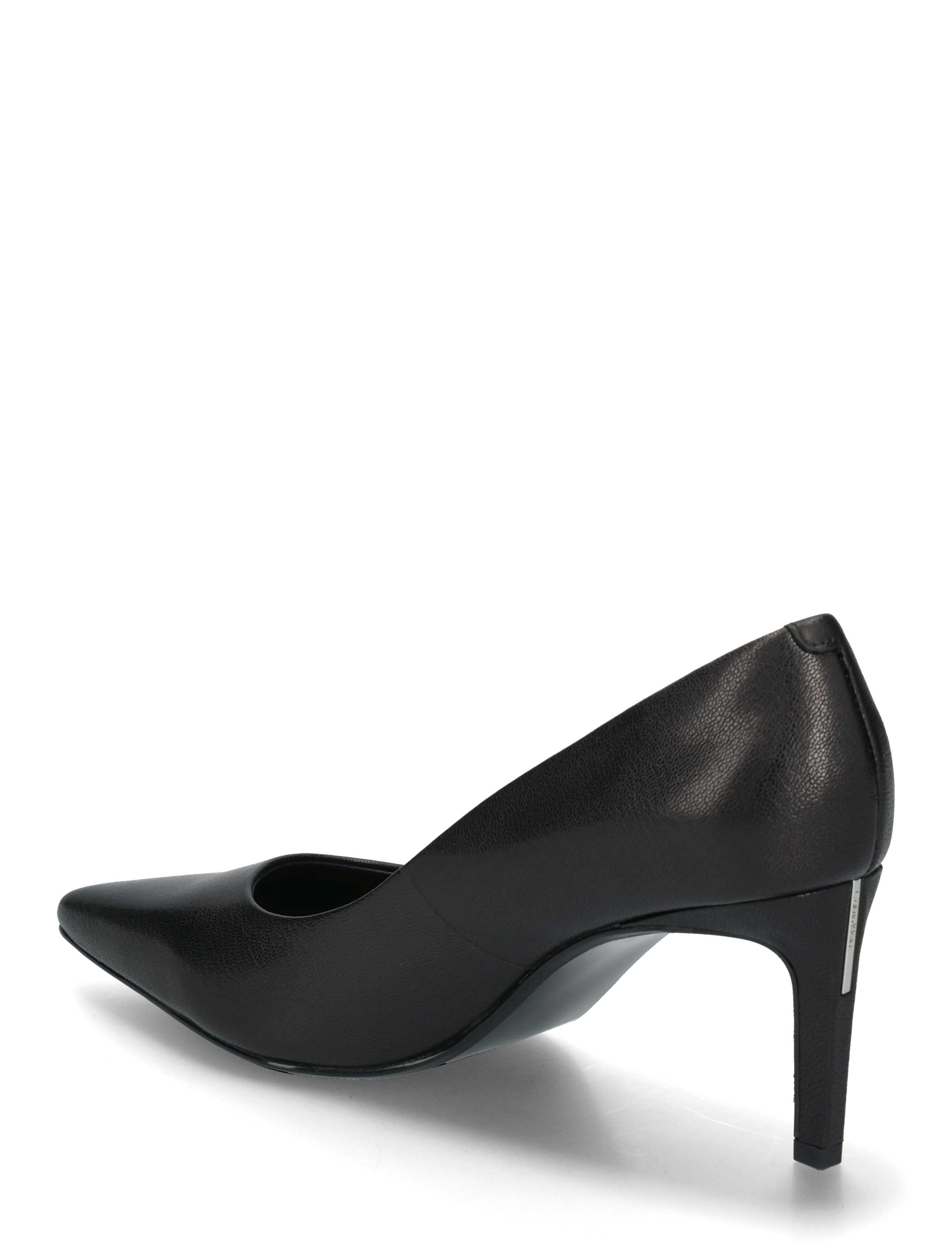 Calvin Klein - ESS STILET 70 POLISHED LTH - triple black - 1