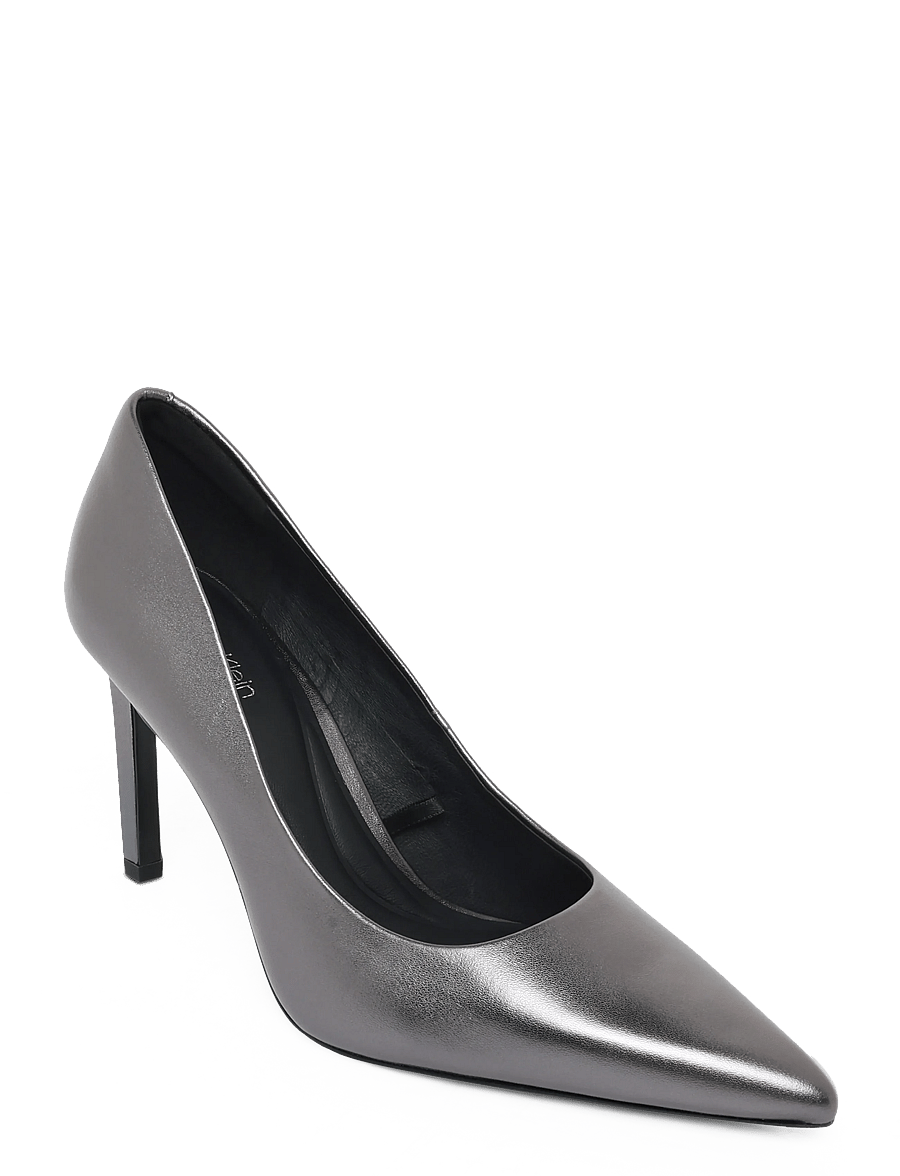 Calvin Klein - ESS STILETTO 90 MET LTH - pumps - gunmetal - 0