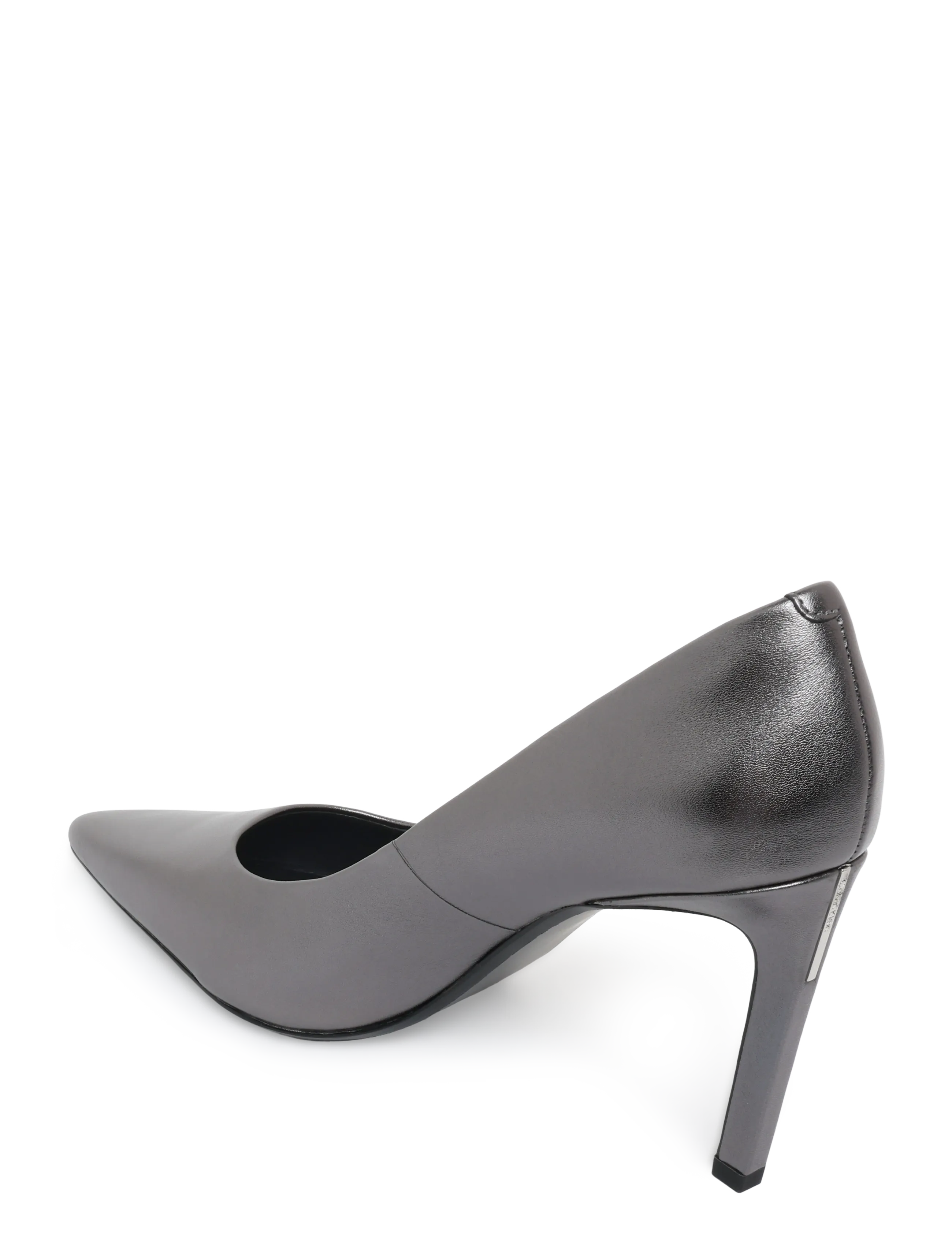 Calvin Klein - ESS STILETTO 90 MET LTH - gunmetal - 1